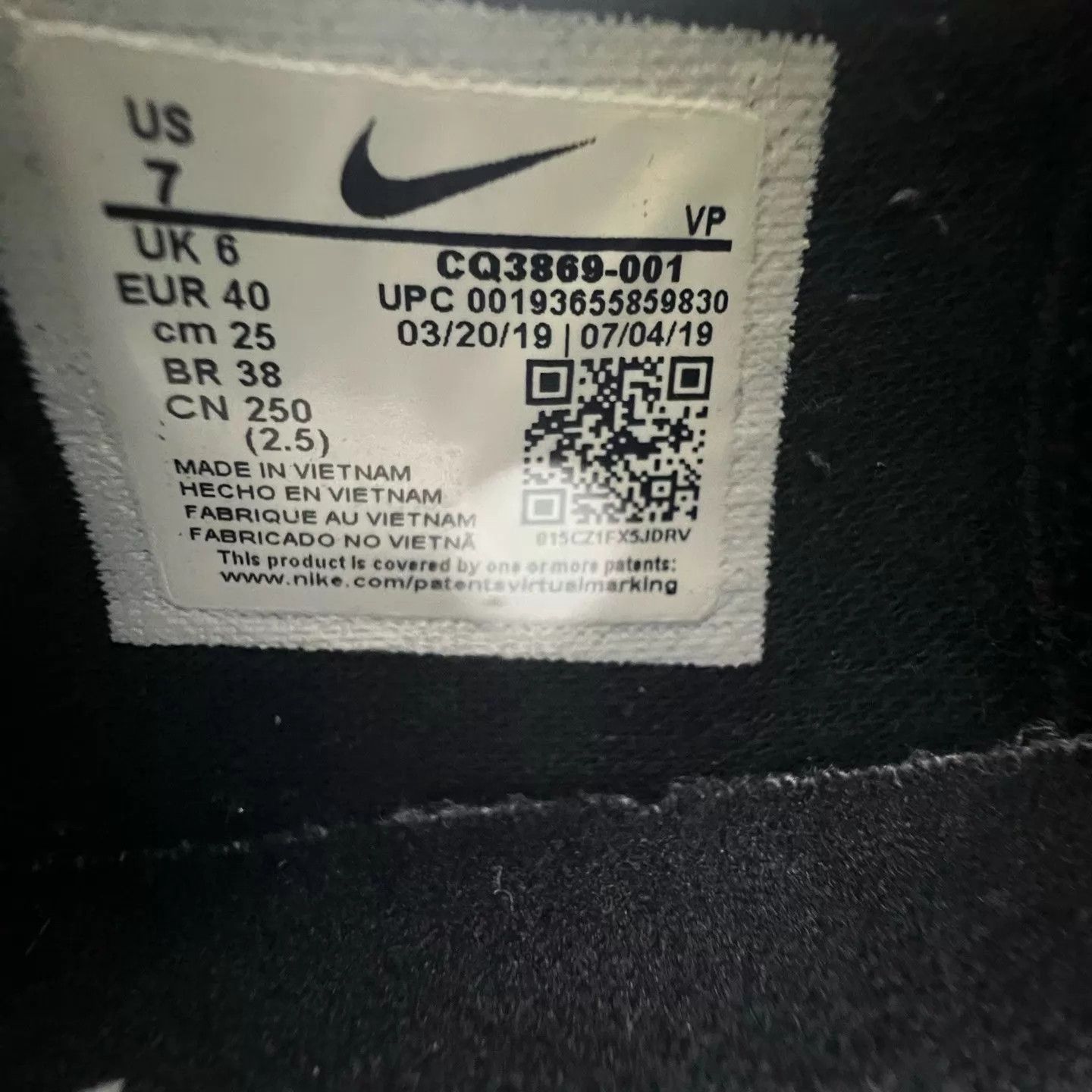 Nike ZK4 Und Black Mamba 40 Mint Size US 7 / EU 40 - 8 Thumbnail