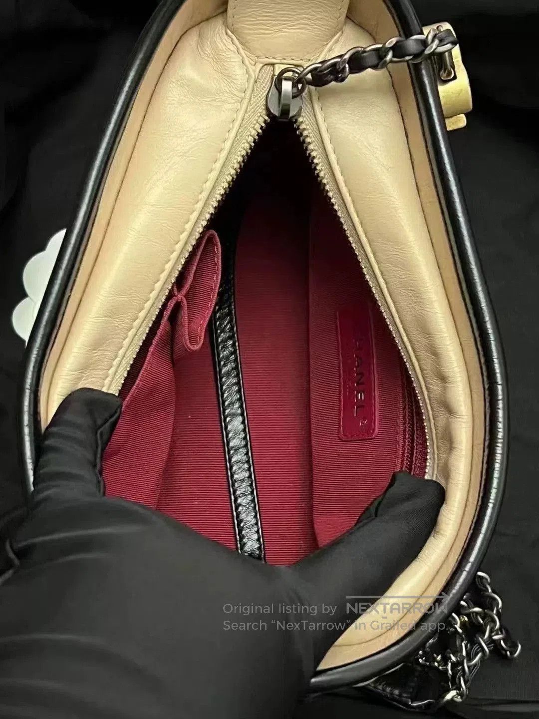 Chanel Chanel Beige Gabrielle Bag. Size ONE SIZE - 9 Thumbnail