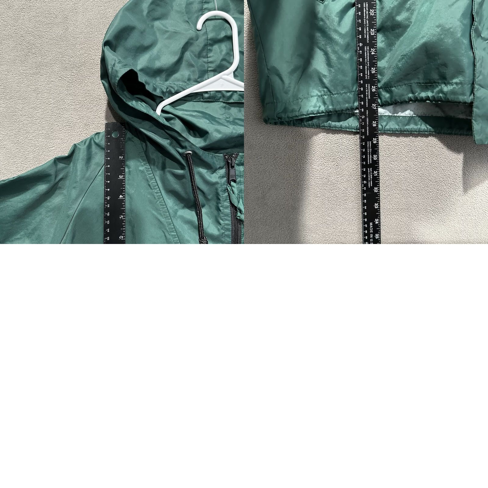 Gap VINTAGE Gap Jacket Mens Large Green Anorak Hooded Winter Outdoors Pocket Zipper EUC Size US L / EU 52-54 / 3 - 8 Thumbnail