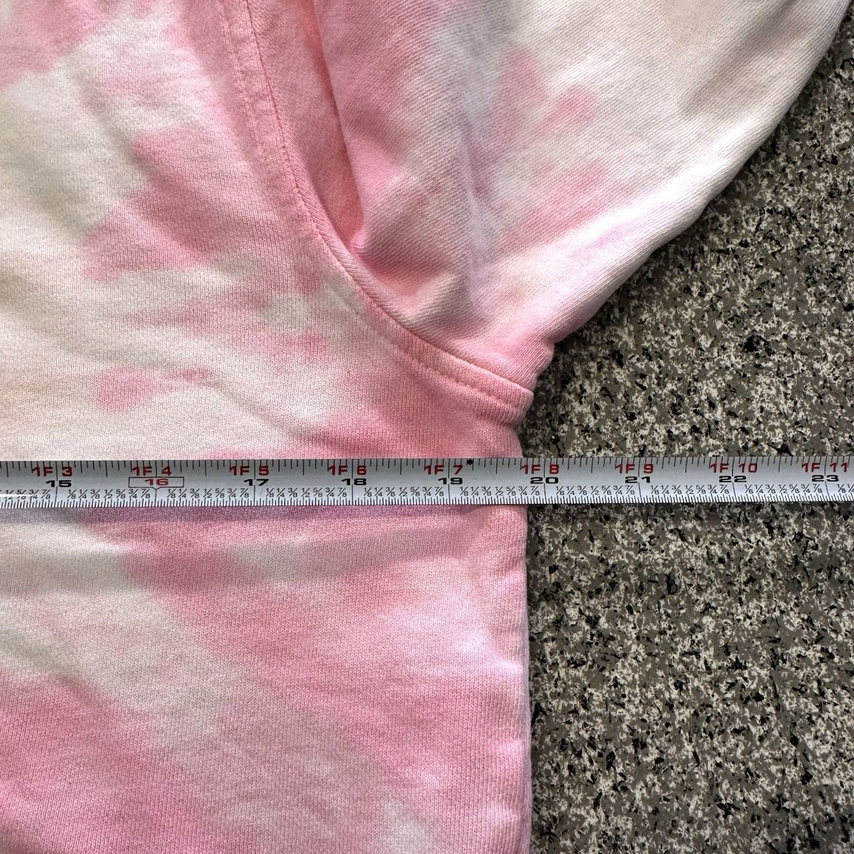 J.Crew J. Crew Quarter Zip Pullover Sweatshirt Womens S Pink Tie Dye Size S / US 4 / IT 40 - 4 Thumbnail