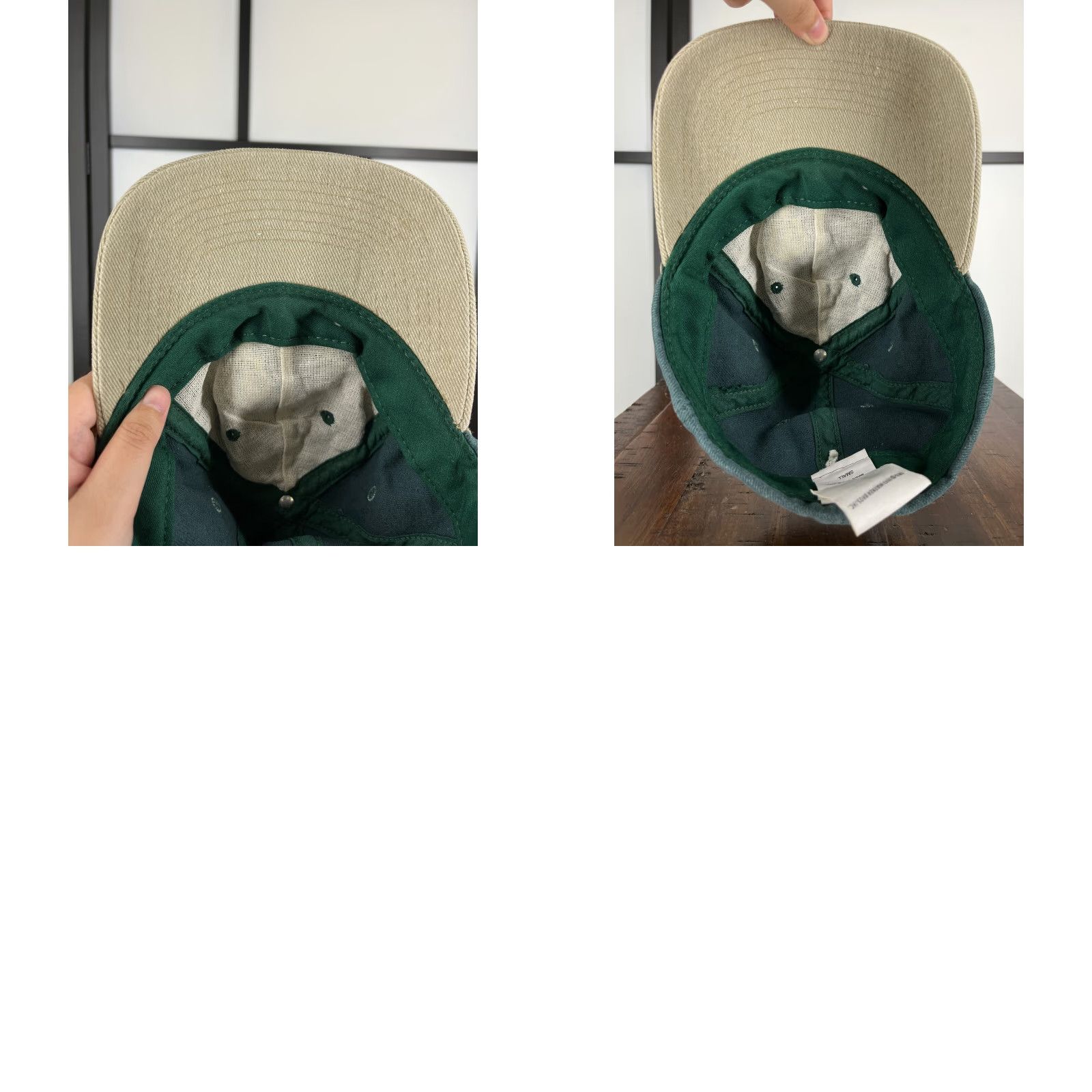 Vintage Warner Brothers Hat Fitted Adult Small Tweety Bird Green Beige USA 1991 Size ONE SIZE - 9 Thumbnail