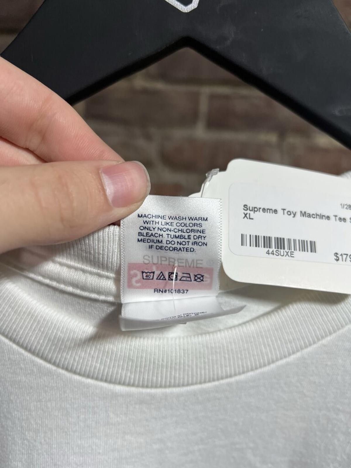 Supreme Supreme Toy Machine Tee Sz. XL Size US XL / EU 56 / 4 - 4 Thumbnail