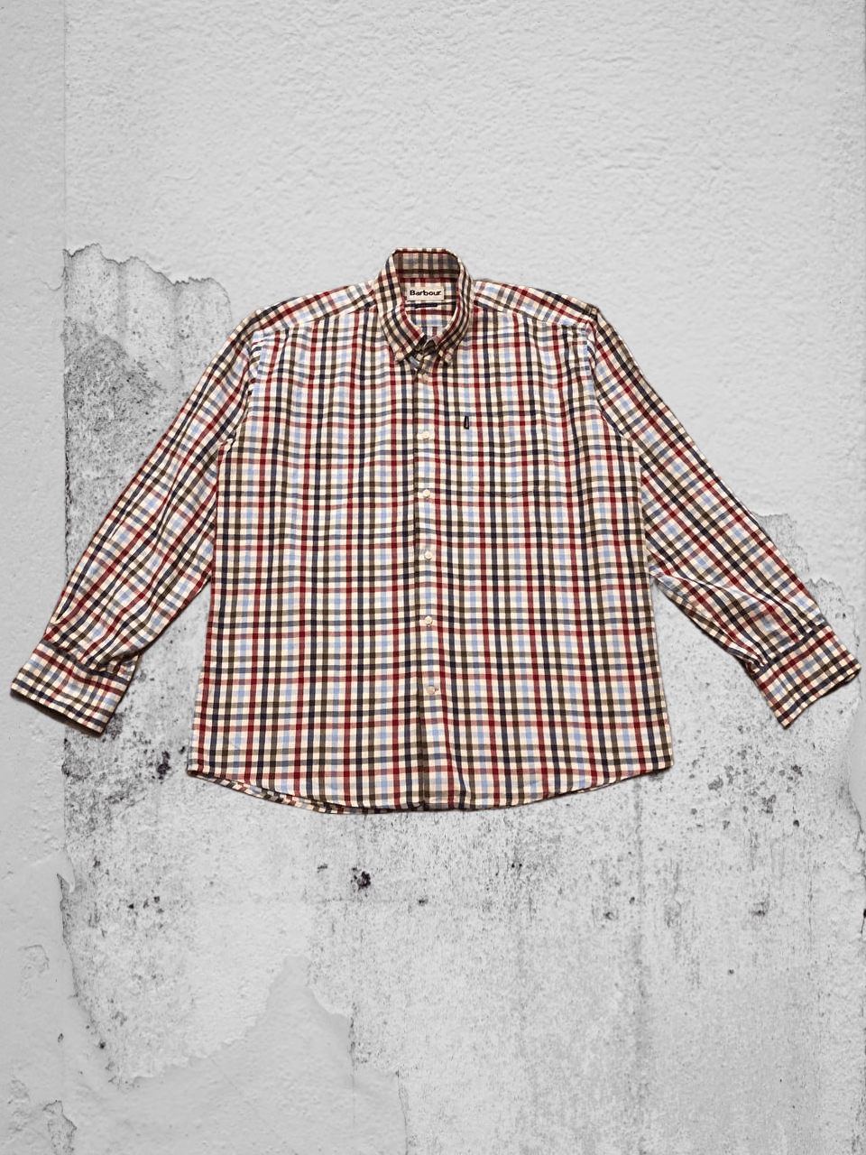Barbour Vintage Barbour logo print Shirt Y2K streetwear size L Size US L / EU 52-54 / 3 - 1 Thumbnail