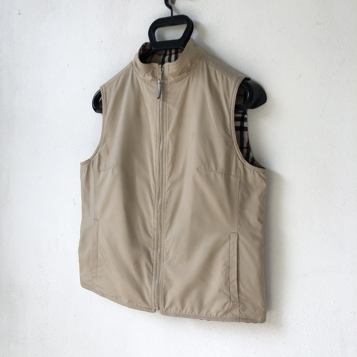 Burberry BURBERRY LONDON Reversible Vest - Nova Check Fleece Size S / US 4 / IT 40 - 3 Thumbnail