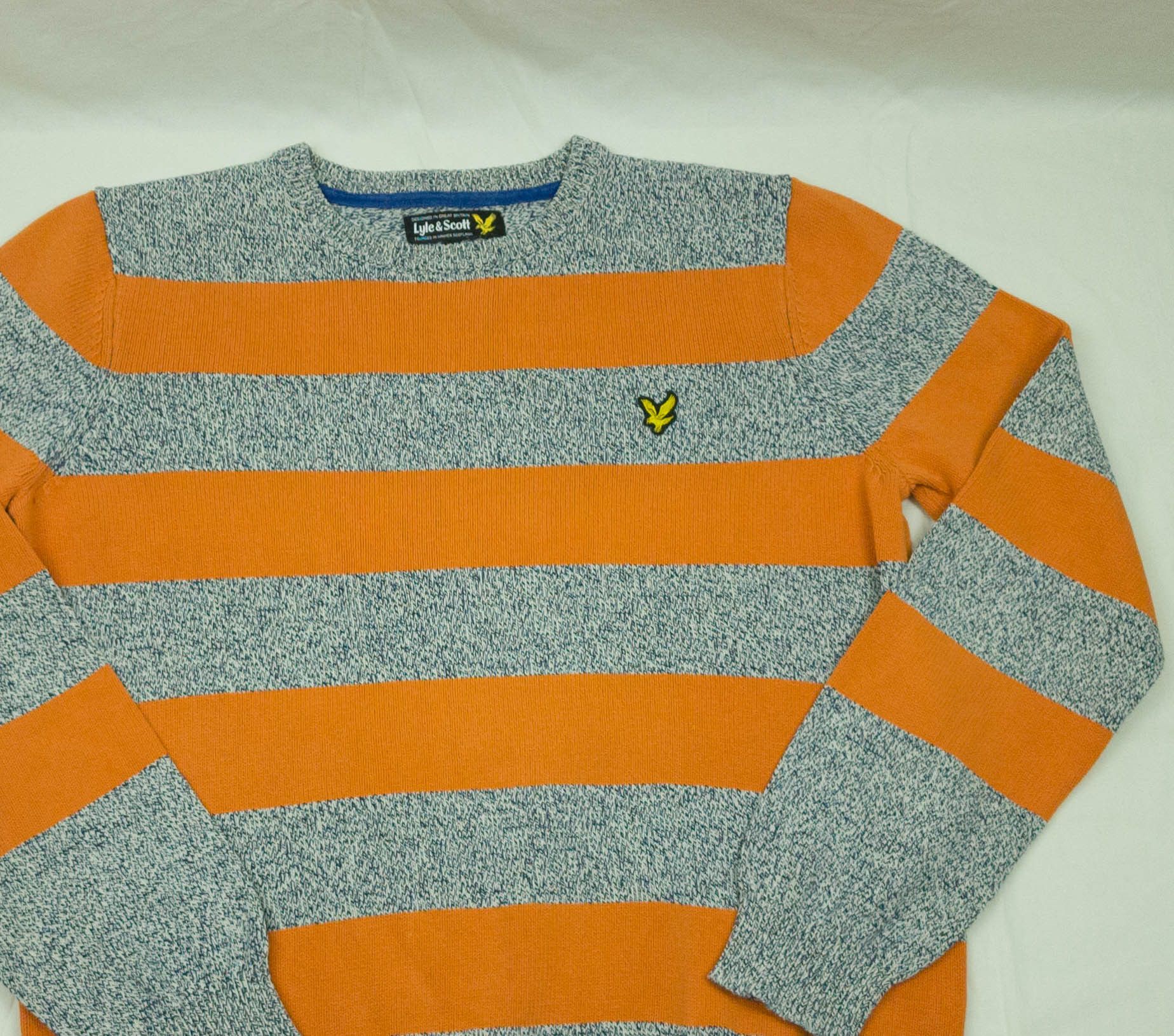Lyle & Scott Lyle Scott mens jumper cotton size M-L ( LABEL L) Size US L / EU 52-54 / 3 - 4 Thumbnail