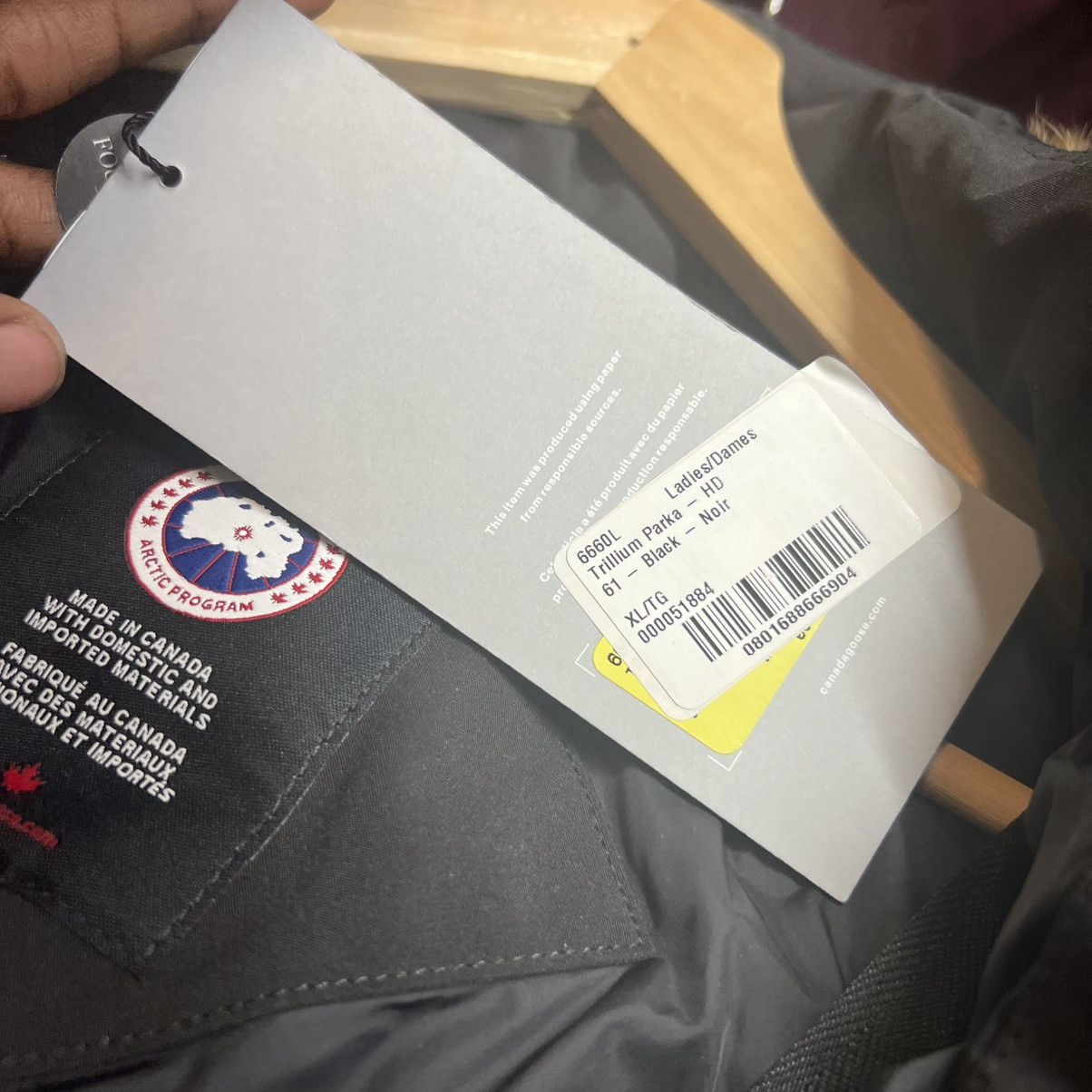 Canada Goose Canada Goose Trillium Jacket Black Size US XL / EU 56 / 4 - 20 Thumbnail