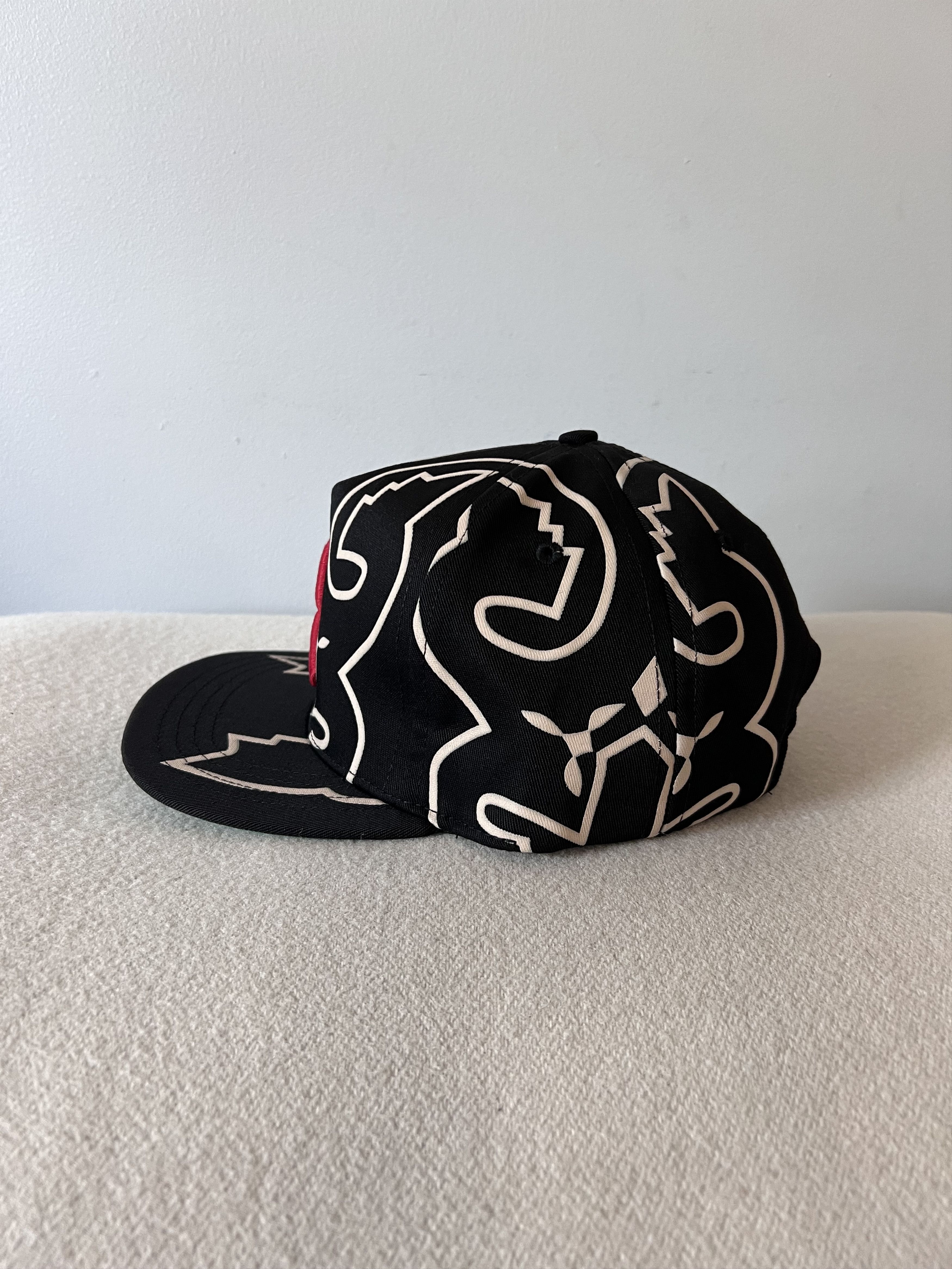 Rhude Rhude Western Logo R Hat in Black Size ONE SIZE - 2 Thumbnail