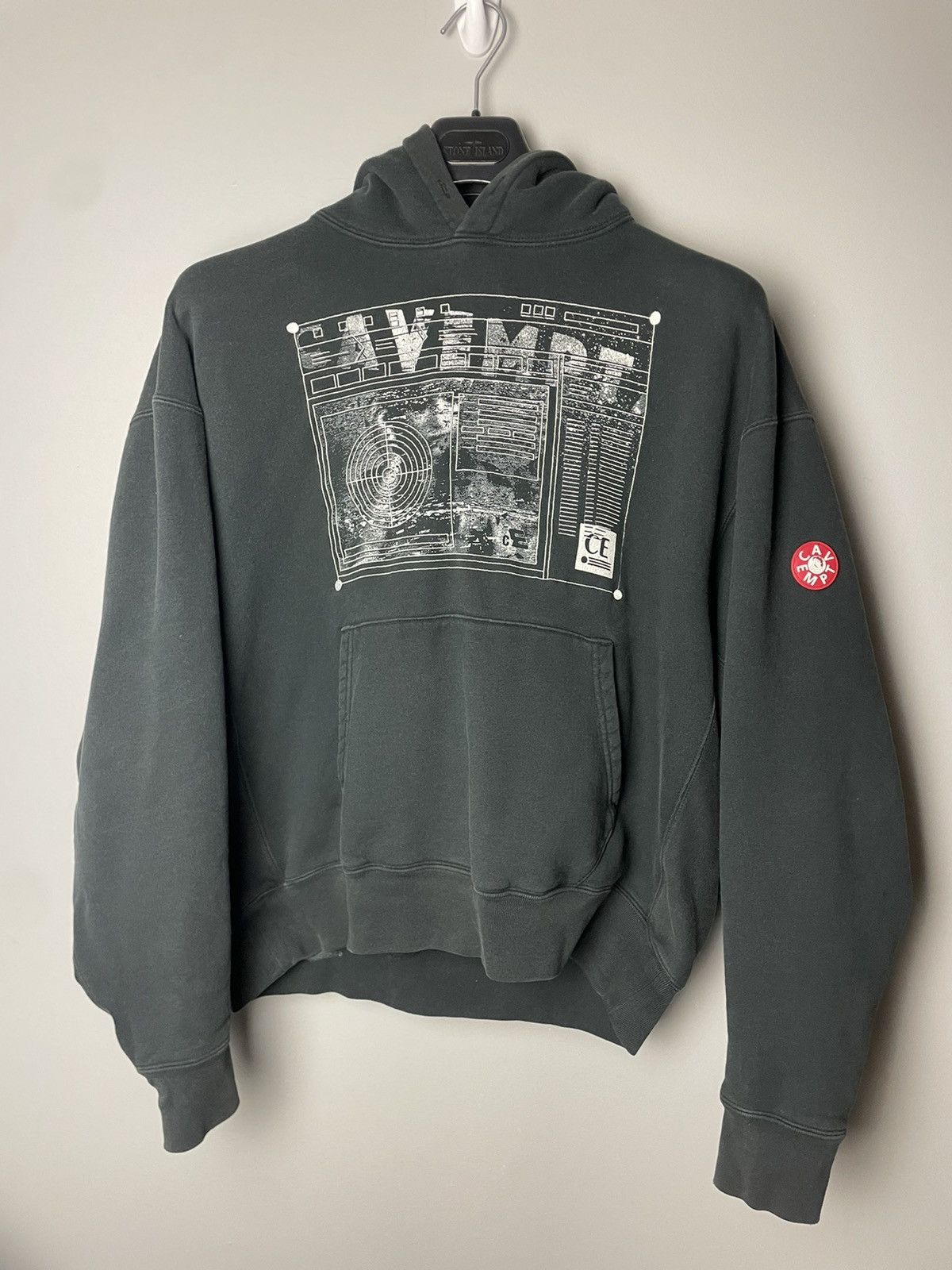 Cav Empt Overdye Double Face Crew Neck | Grailed