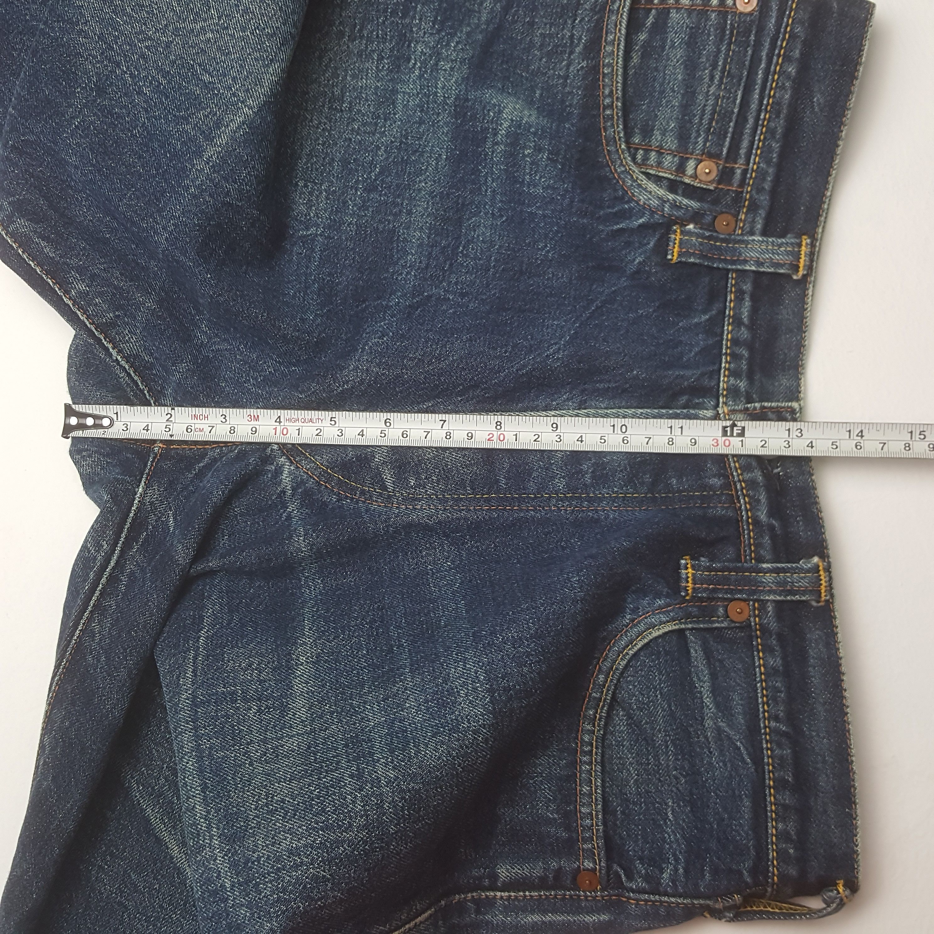 Evisu Vintage Evisu Japanese Brand Daicock Custom Art Denim Jeans Size US 31 - 10 Thumbnail
