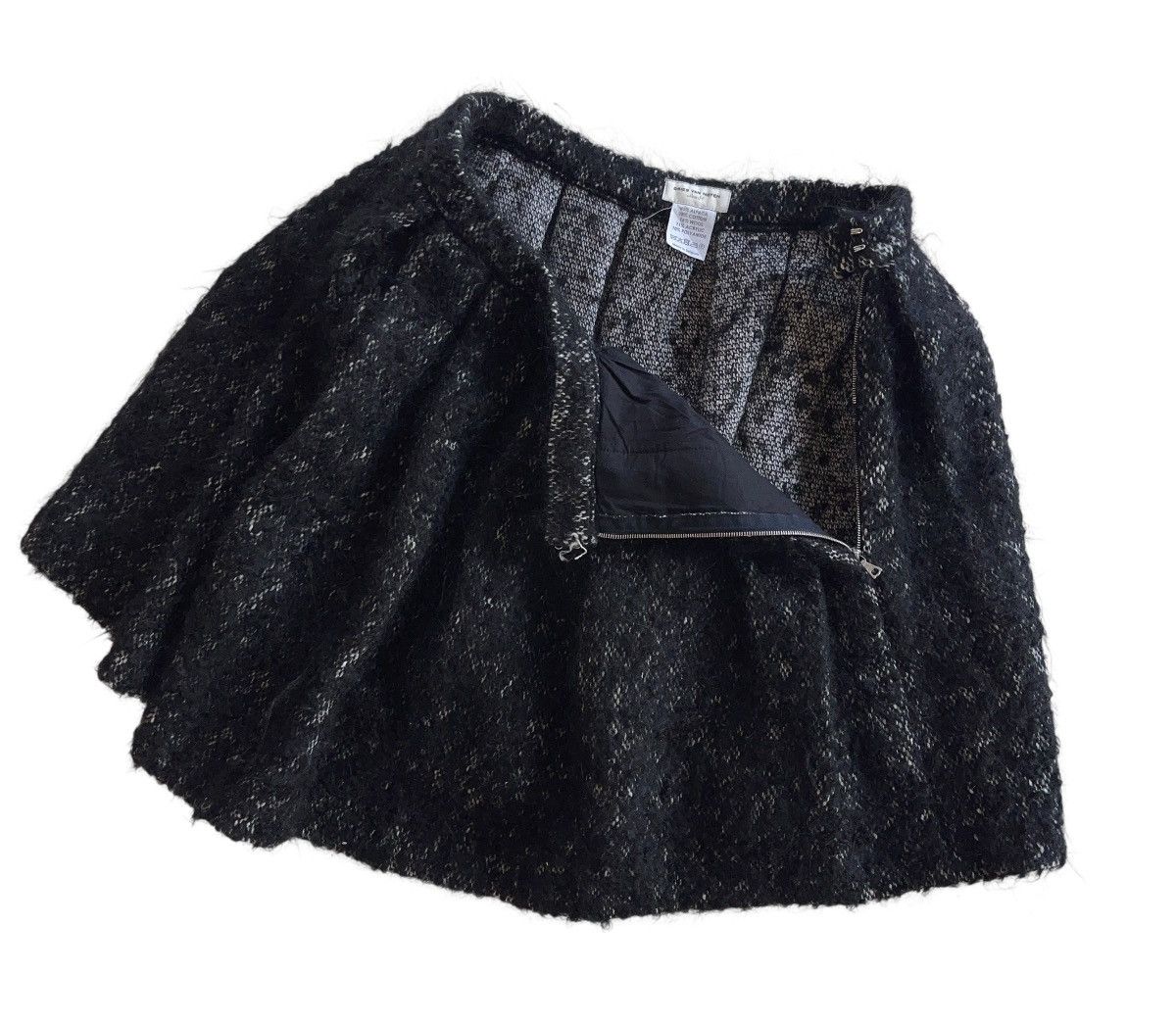 Dries Van Noten Dries Van Noten Alpaca Mini Flare Skirt Size 27" / US 4 / IT 40 - 2 Thumbnail
