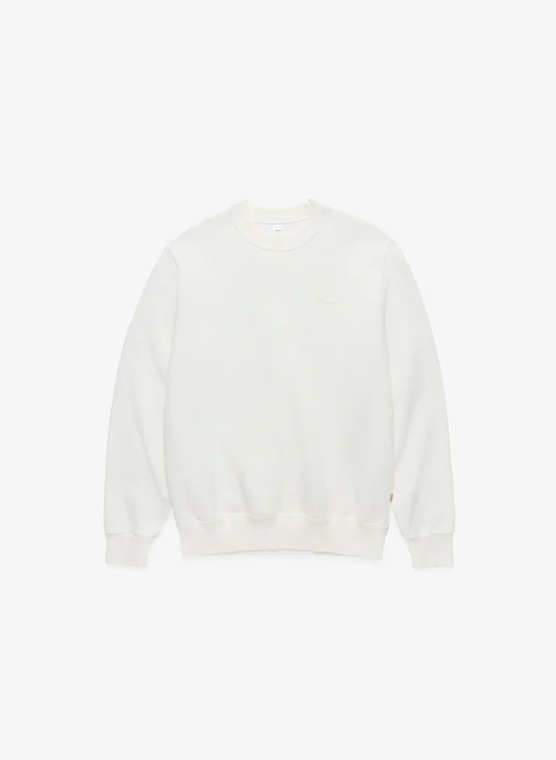 JJJJound NEW M J90 Ivory Crewneck Off White Sweatshirt Cotton Fleece Size US M / EU 48-50 / 2 - 1 Thumbnail