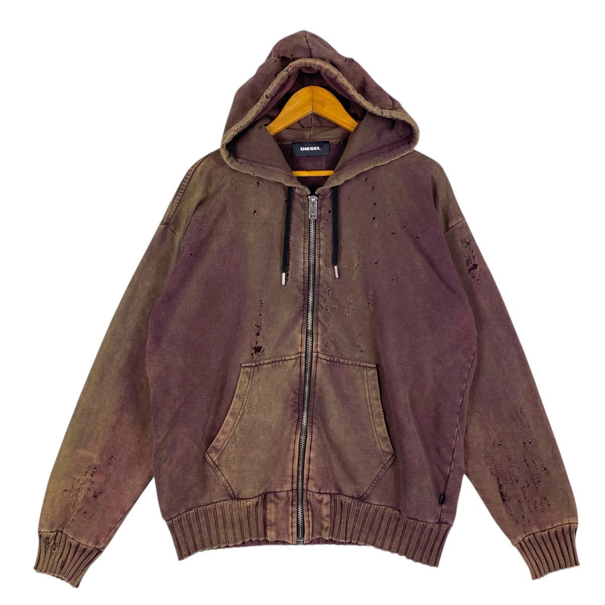 Diesel DIESEL DESTROY THRASHED HOODIE FULLSET JOGGER Size US L / EU 52-54 / 3 - 5 Thumbnail