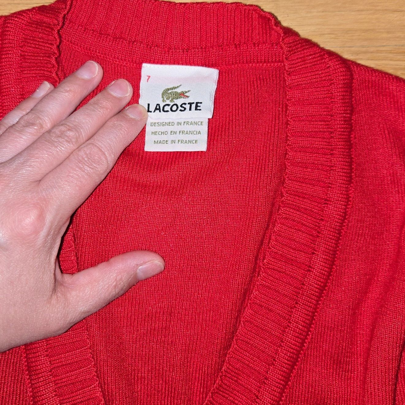 Lacoste Lacoste cropped sweater sz 7 Size S / US 4 / IT 40 - 4 Thumbnail
