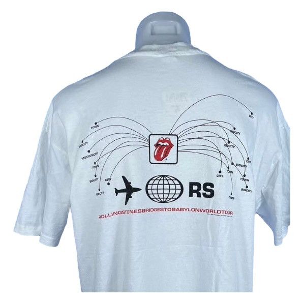 Brockum × The Rolling Stones × Vintage Rolling Stone Vintage 90s Band Brockum T-Shirt Size US XL / EU 56 / 4 - 2 Thumbnail