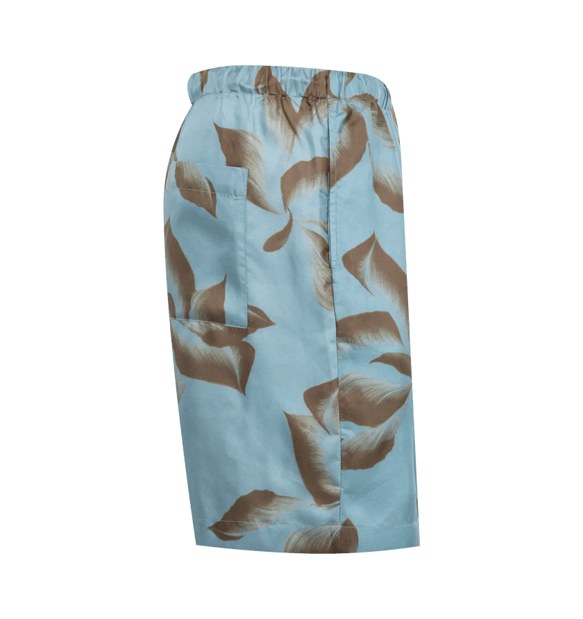 Dries Van Noten o1h1sh10525 Printed Shorts in Silver Size US 34 / EU 50 - 3 Thumbnail