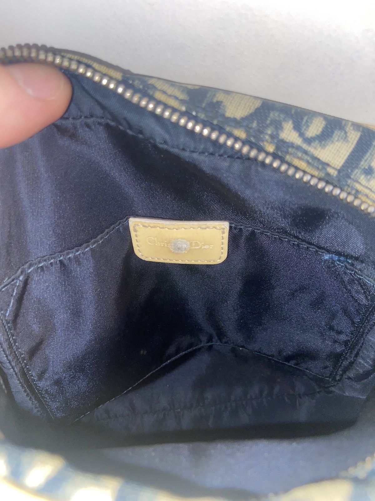Dior Dior Navy Monogram Crossbody Bag Size ONE SIZE - 5 Thumbnail