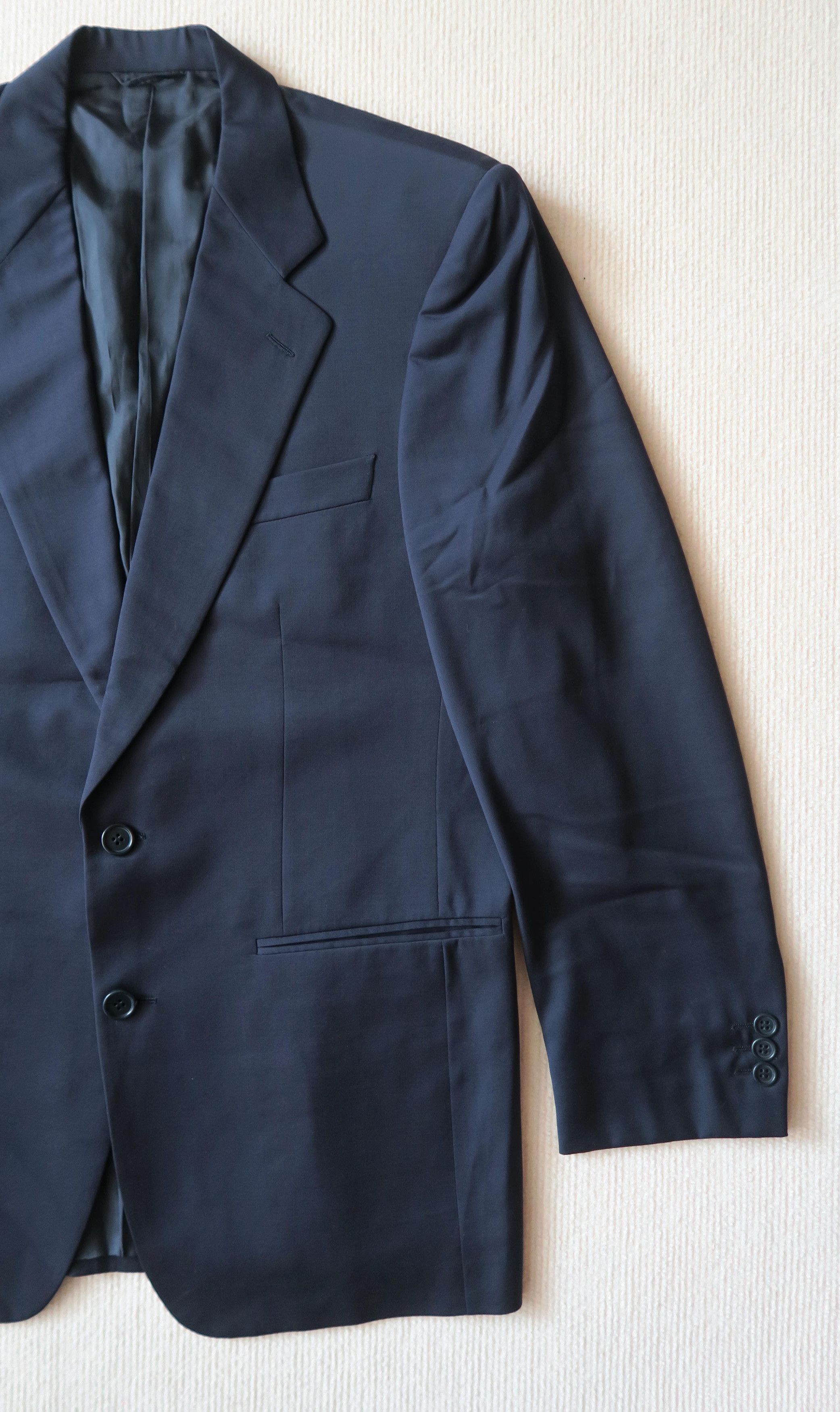 Cerruti 1881 Cerruti 1881 Italy Tailored Navy Suit Jacket / Blazer Size 48R - 3 Thumbnail