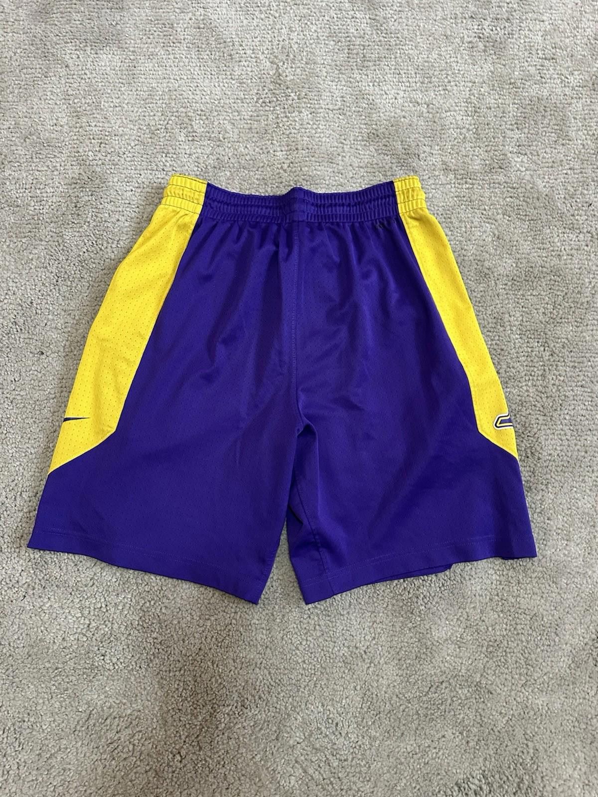 Nike Nike LA Lakers NBA Dri-Fit Basketball Shorts Size M Size US 32 / EU 48 - 7 Thumbnail