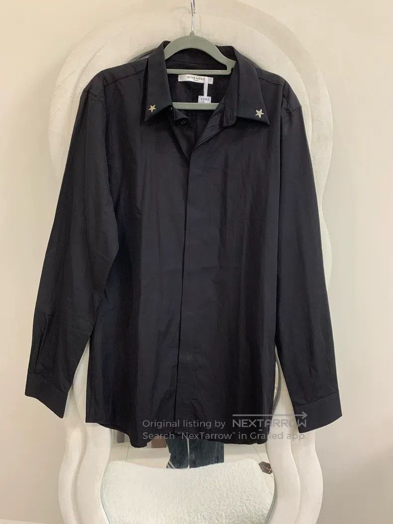 Givenchy Givenchy size 41 Long-sleeved shirt with black collar and m Size US L / EU 52-54 / 3 - 2 Thumbnail