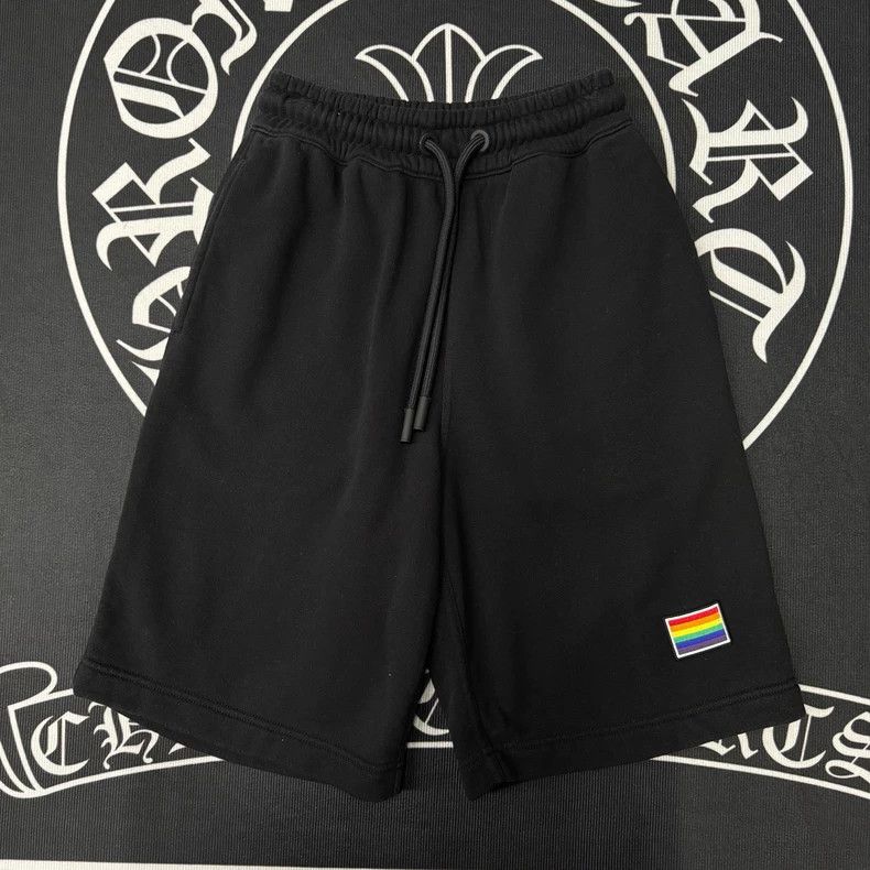 Burberry Rainbow Flag Black Shorts