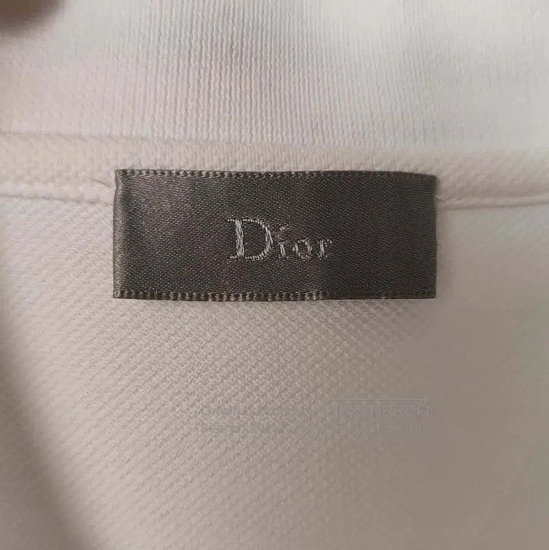 Dior Dior White Cotton Men's Polo Shirt . Size US L / EU 52-54 / 3 - 3 Thumbnail