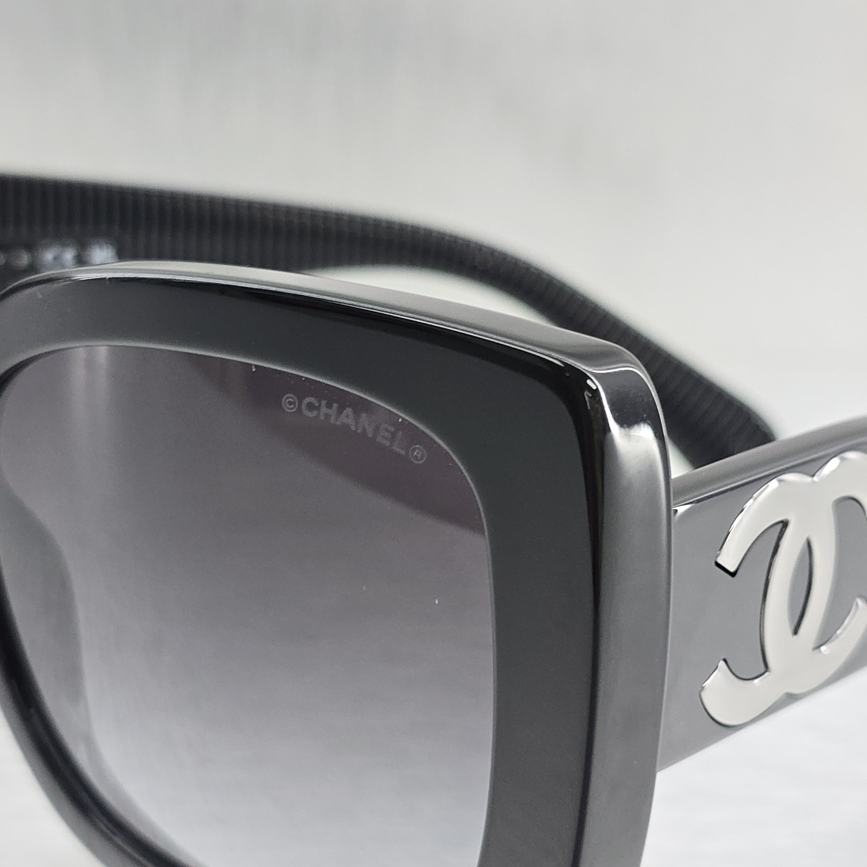 Chanel CHANEL 0CH5494 1047S6 Sunglasses BLACK Size ONE SIZE - 4 Thumbnail