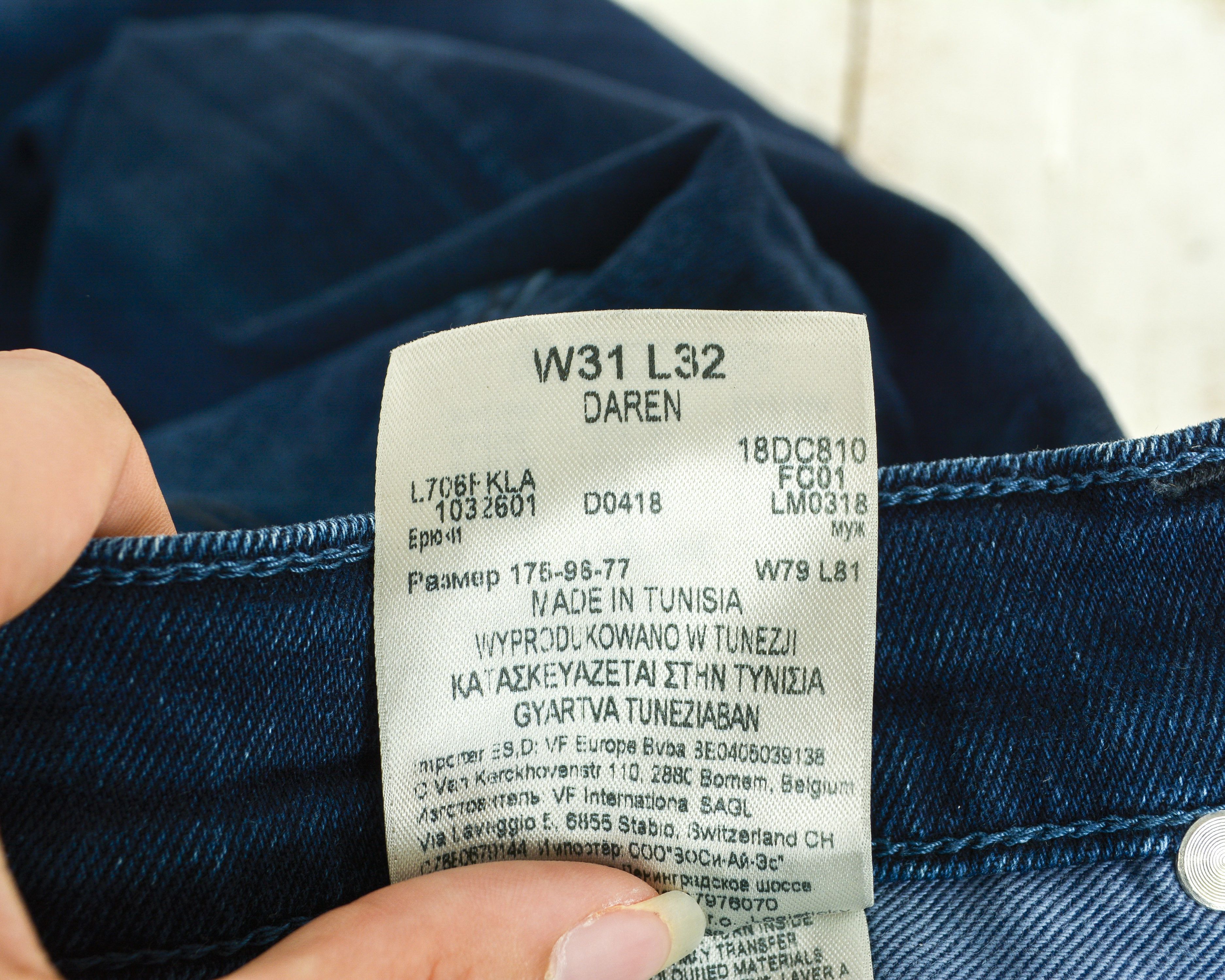 Lee Daren W31 L32 Slim Skinny Jeans Denim Pants Cotton Zip Fly Size US 31 - 9 Thumbnail