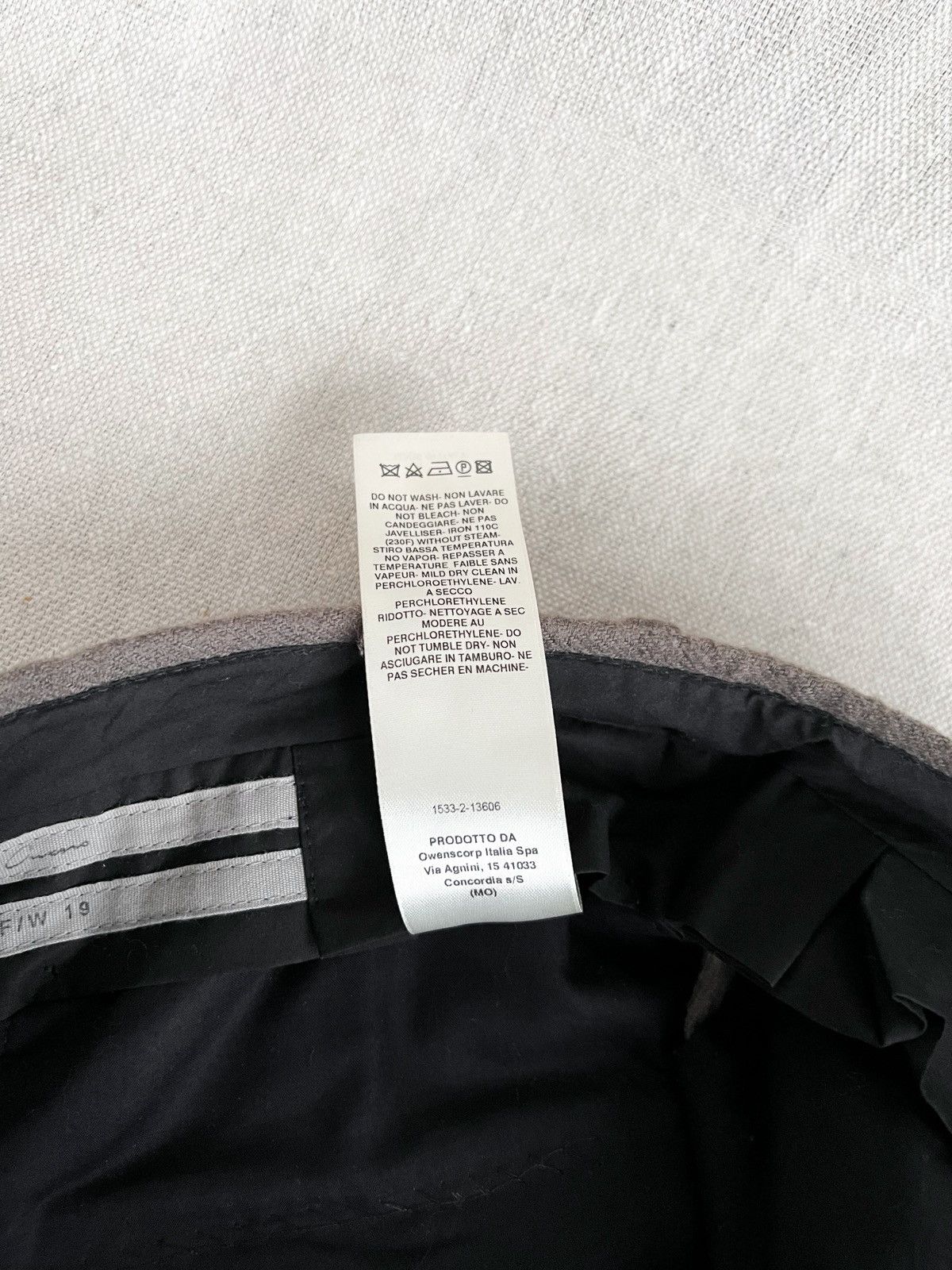 Rick Owens Rick Owens FW19 ‘LARRY’ RU19F4359-WF Crops Size US 30 / EU 46 - 6 Thumbnail