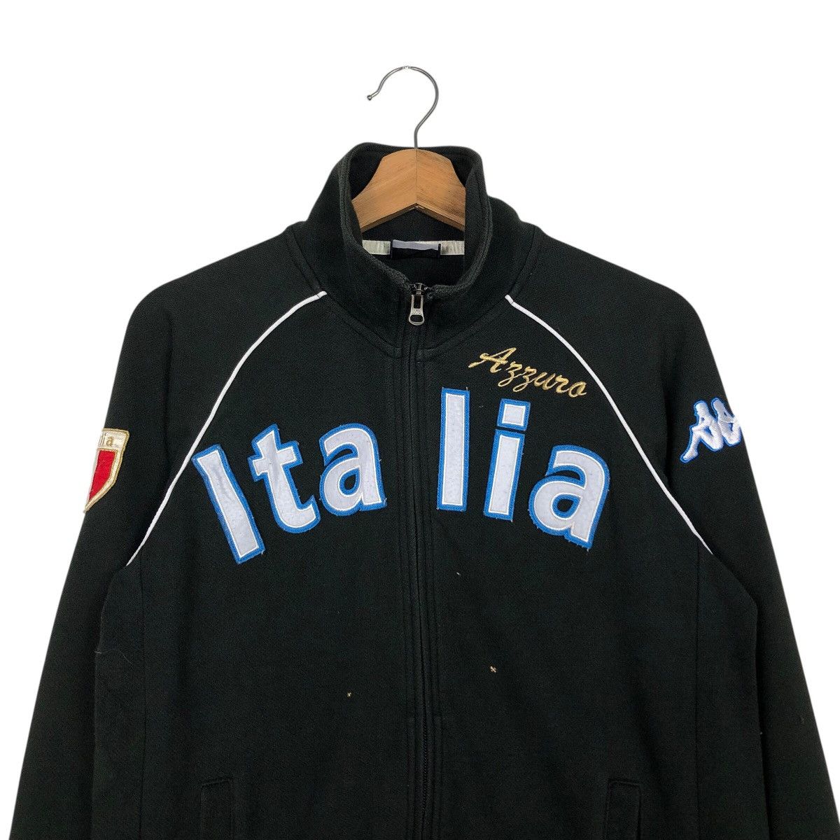Japanese Brand 📌Vintage Zipper Jacket Kappa Italia Big Logo Size US M / EU 48-50 / 2 - 4 Thumbnail