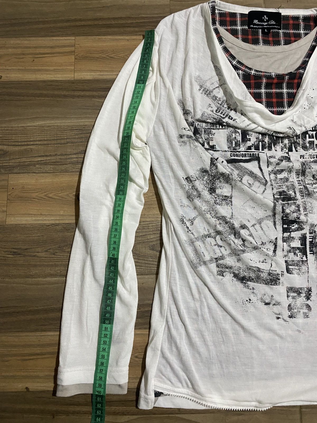 Japanese Brand BERNINGS SHO PUNK GOTHIC STYLE TRIPLE LAYER UNISEX Size US L / EU 52-54 / 3 - 13 Thumbnail