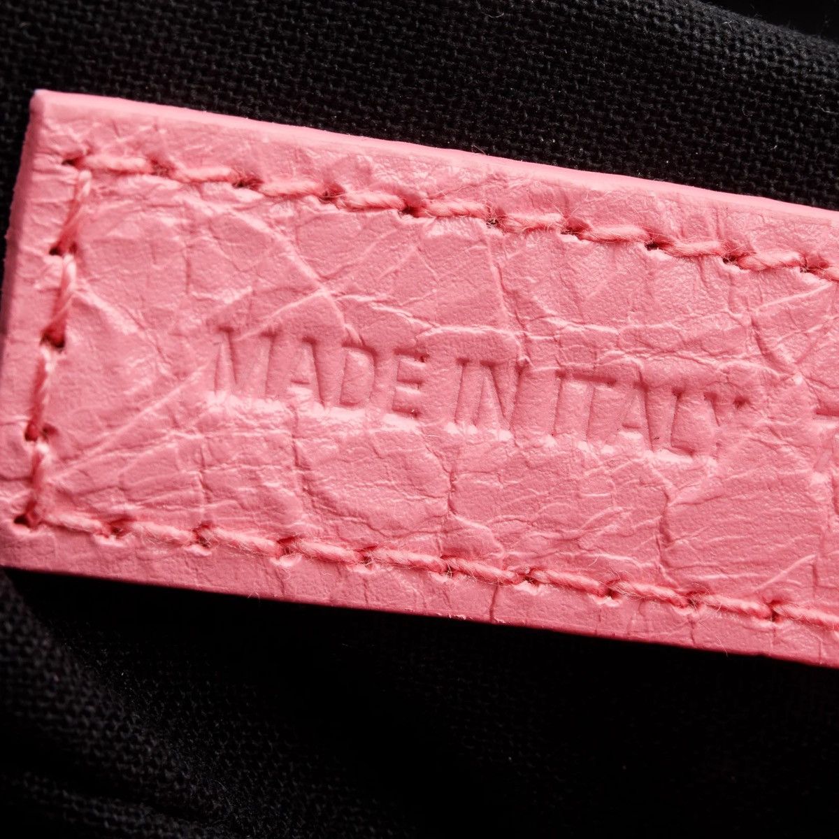 Balenciaga BALENCIAGA Pink Leather Shoulder Bag Size ONE SIZE - 10 Thumbnail