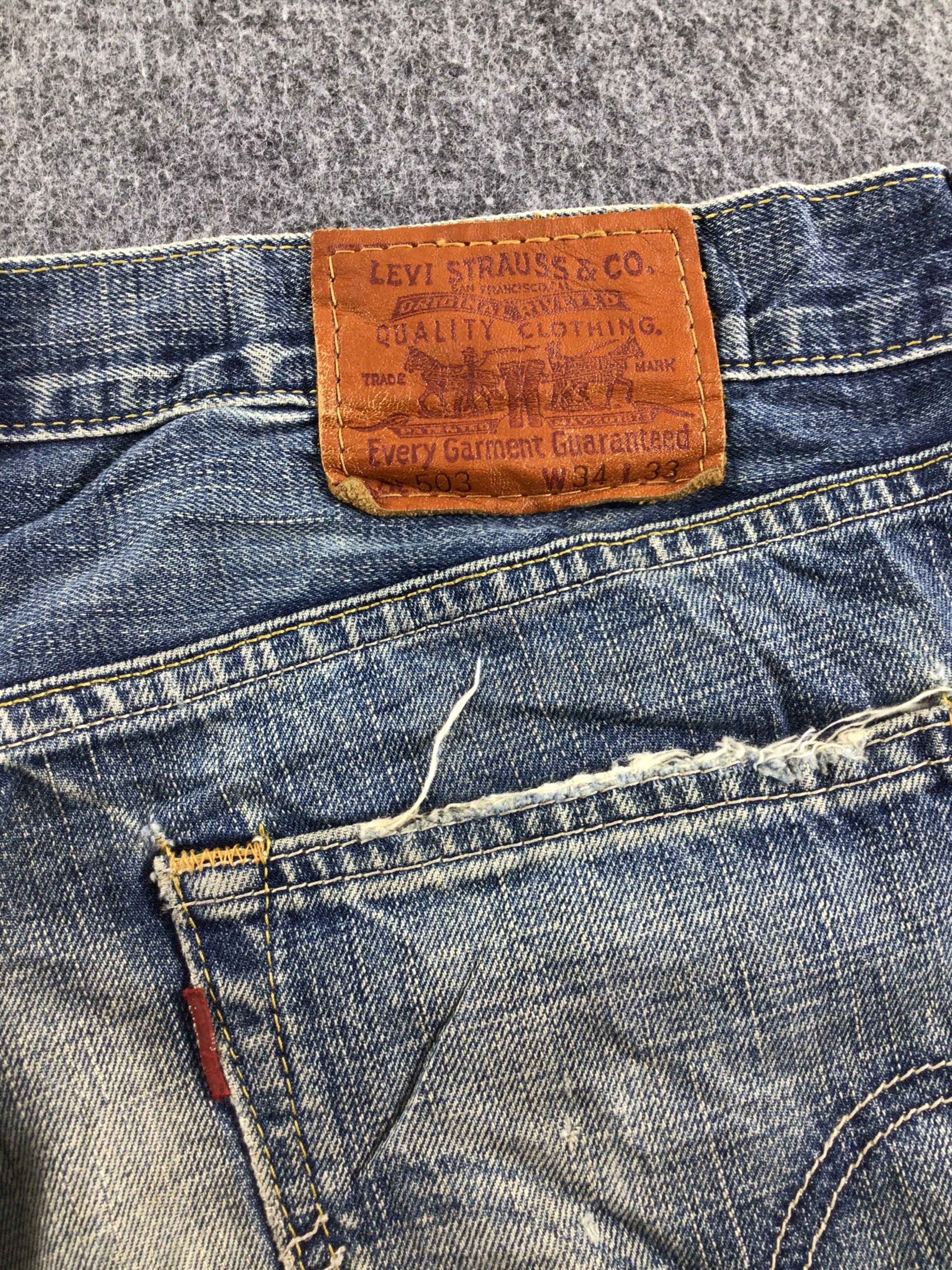 Levi's × Vintage Vintage Levis 503 Jeans-JM097 Size US 36 / EU 52 - 5 Thumbnail