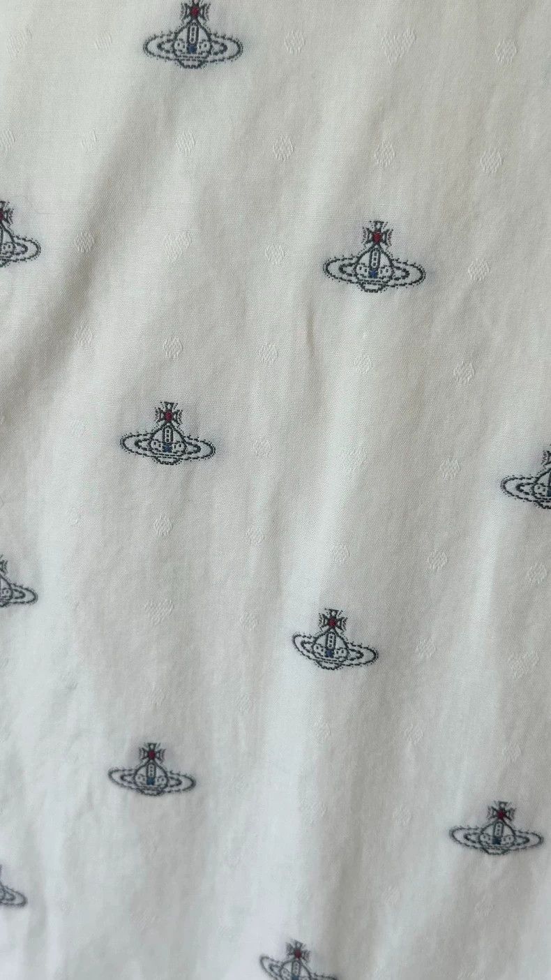 Vivienne Westwood Vivienne Westwood A shirt with a bow tie all over it Size M / US 6-8 / IT 42-44 - 5 Thumbnail