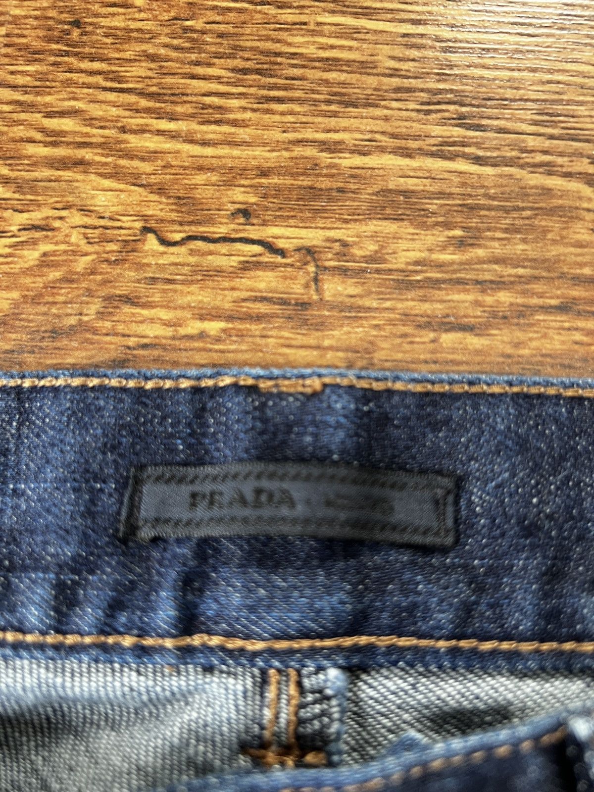 Prada Indygo denim prada straight fit archive luxury hedi slp Size US 32 / EU 48 - 4 Thumbnail