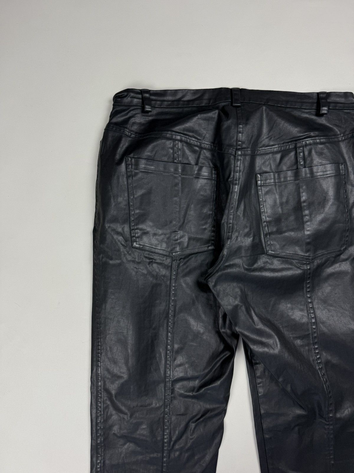 Annette Gortz Annette Gortz Avant-Garde Coated Resin Cotton Pants Trousers Size 30" / US 8 / IT 44 - 23 Thumbnail