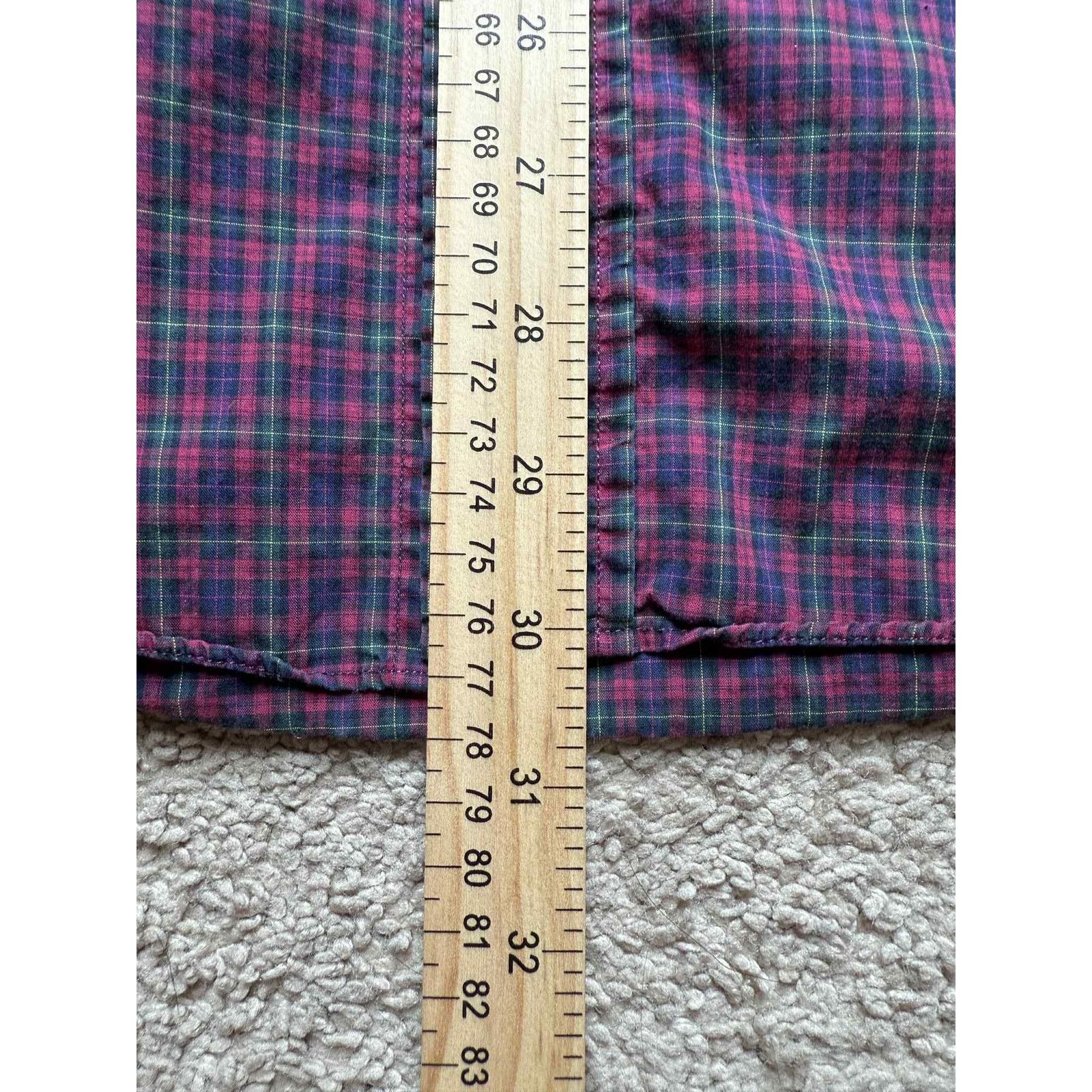 Brooks Brothers Brooks Brothers Button-Down Sport Shirt Purple Men's Size M Size US M / EU 48-50 / 2 - 8 Thumbnail