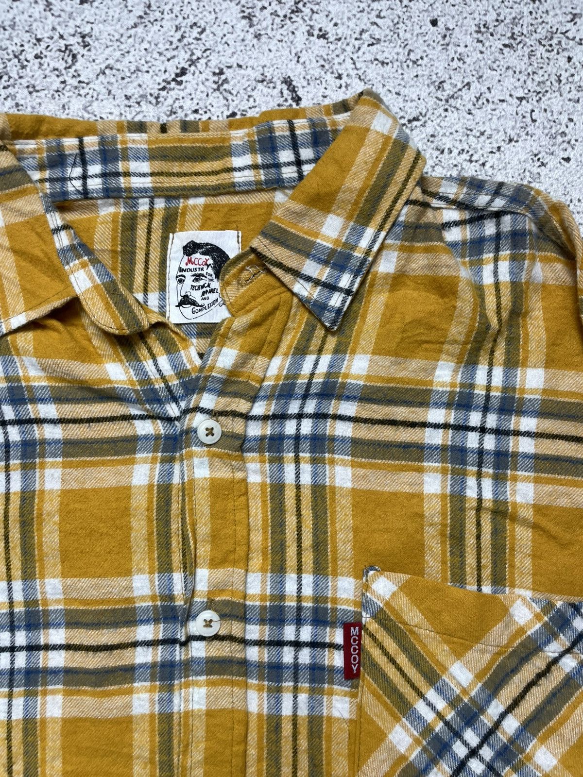 The Real McCoy's Vintage Mccoy stitches checker shirt Size US L / EU 52-54 / 3 - 2 Thumbnail