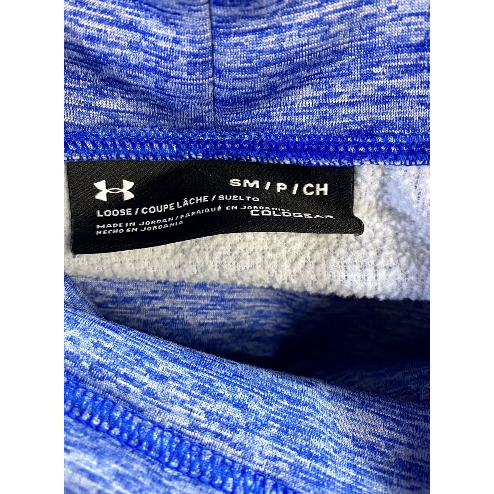 Under Armour Under Armour Womens Storm Fleece High Neck Sweatshirt Cold Gear Blue sz Small Size S / US 4 / IT 40 - 4 Thumbnail