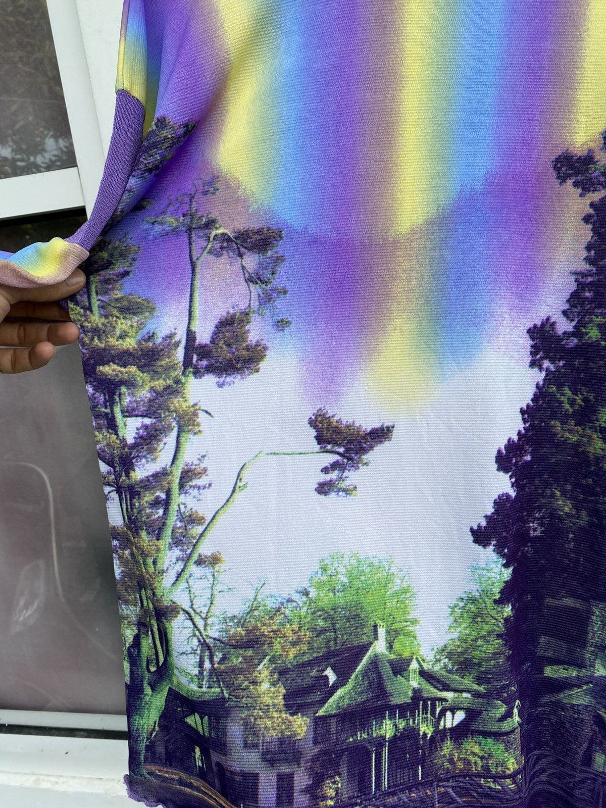 Japanese Brand × Vintage Japanese All Over Print Style Psychedelic Photograph Size XL / US 12-14 / IT 48-50 - 14 Thumbnail