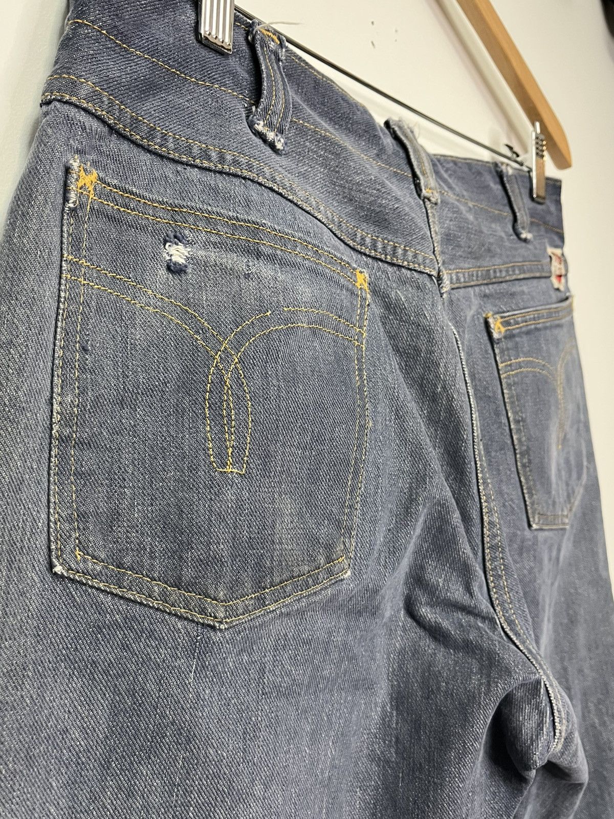 Other Great Western Garments Salvaged Denim Jeans 1950-1960 32x37 Size US 32 / EU 48 - 5 Thumbnail
