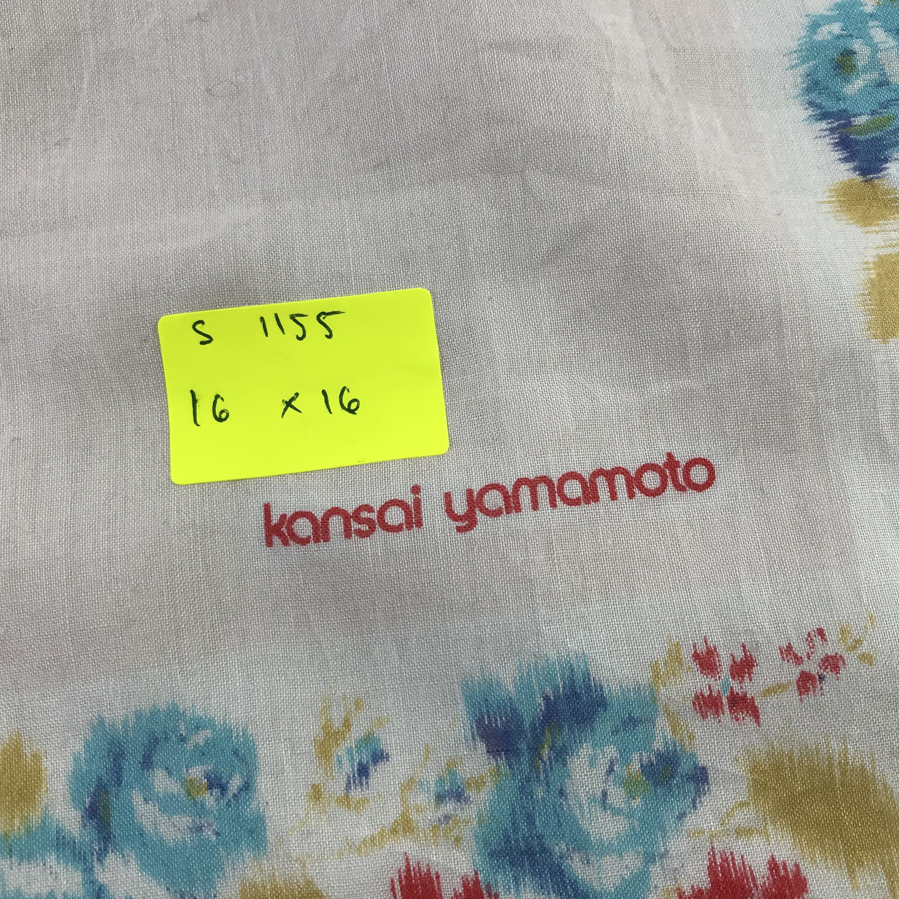 Kansai Yamamoto × Vintage Kansai Yamamoto Bandana / Handkerchief / Neckerchief - S1155 Size ONE SIZE - 5 Thumbnail
