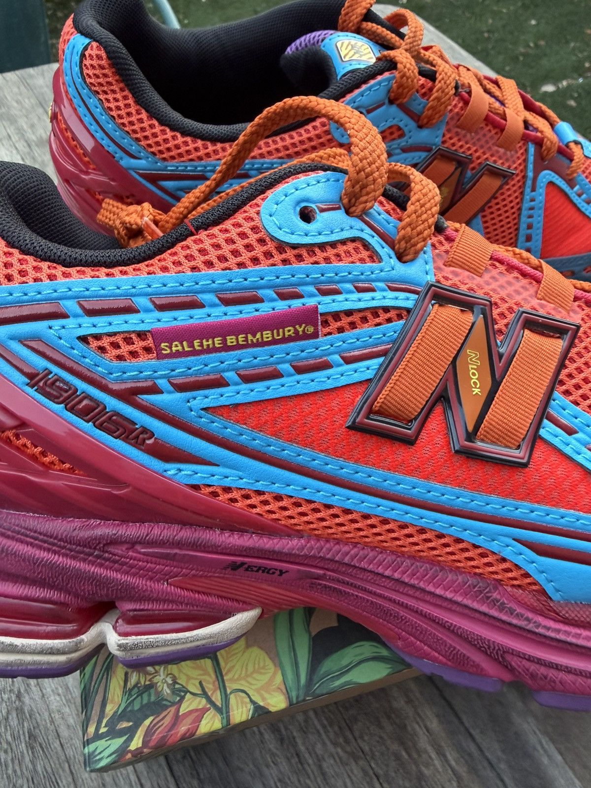Salehe Bembury New Balance 1906R Size 10.5 Magma Heat Be Hot