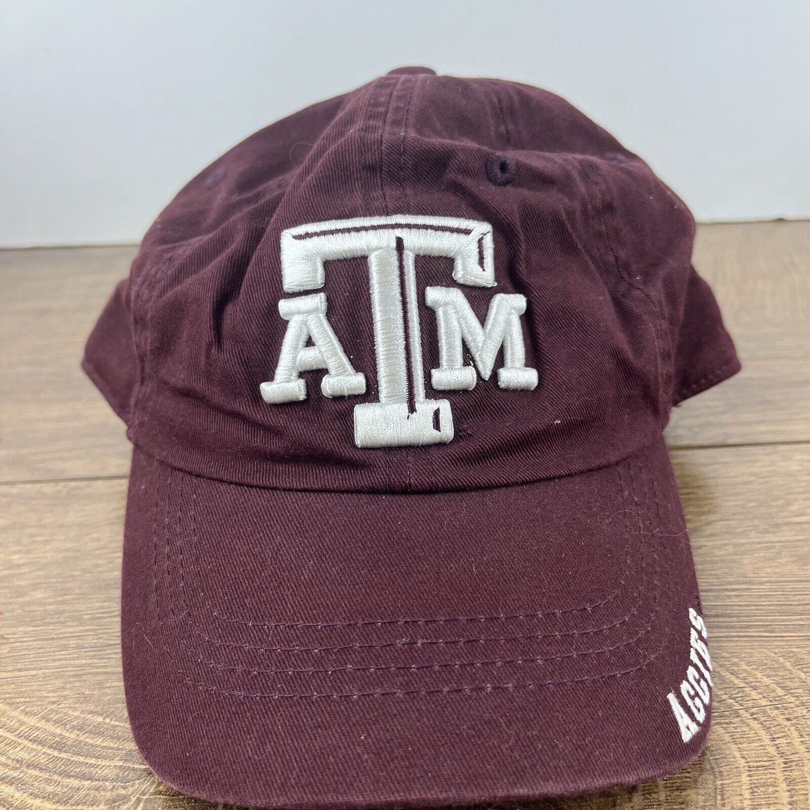 Other Texas A&M Aggies Hat Maroon Aggies Hat Adjustable Hat Red Ha Size ONE SIZE - 3 Thumbnail