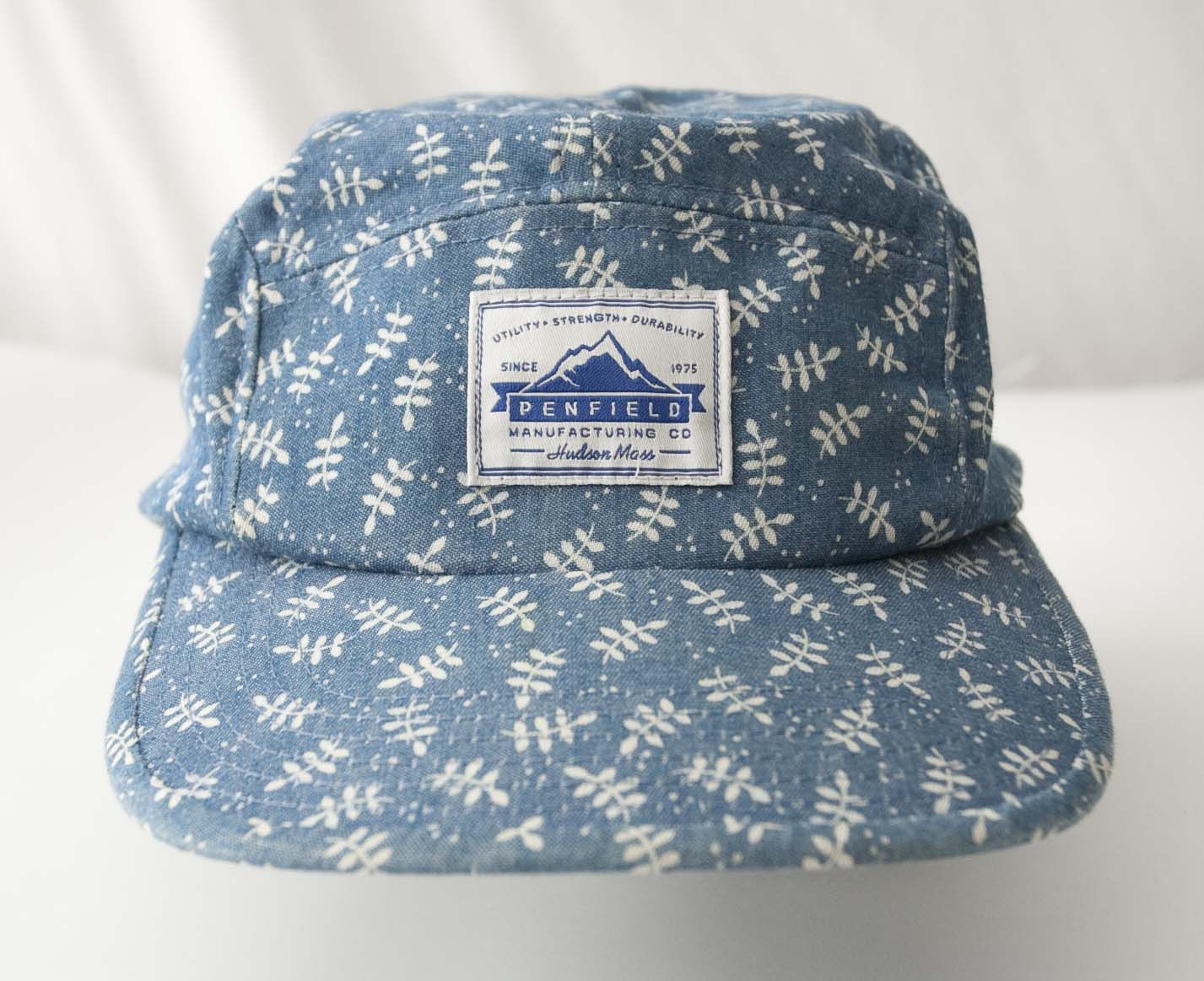 Penfield Penfield Hat Cap 5 Panel Strap Blue Size ONE SIZE - 1 Thumbnail