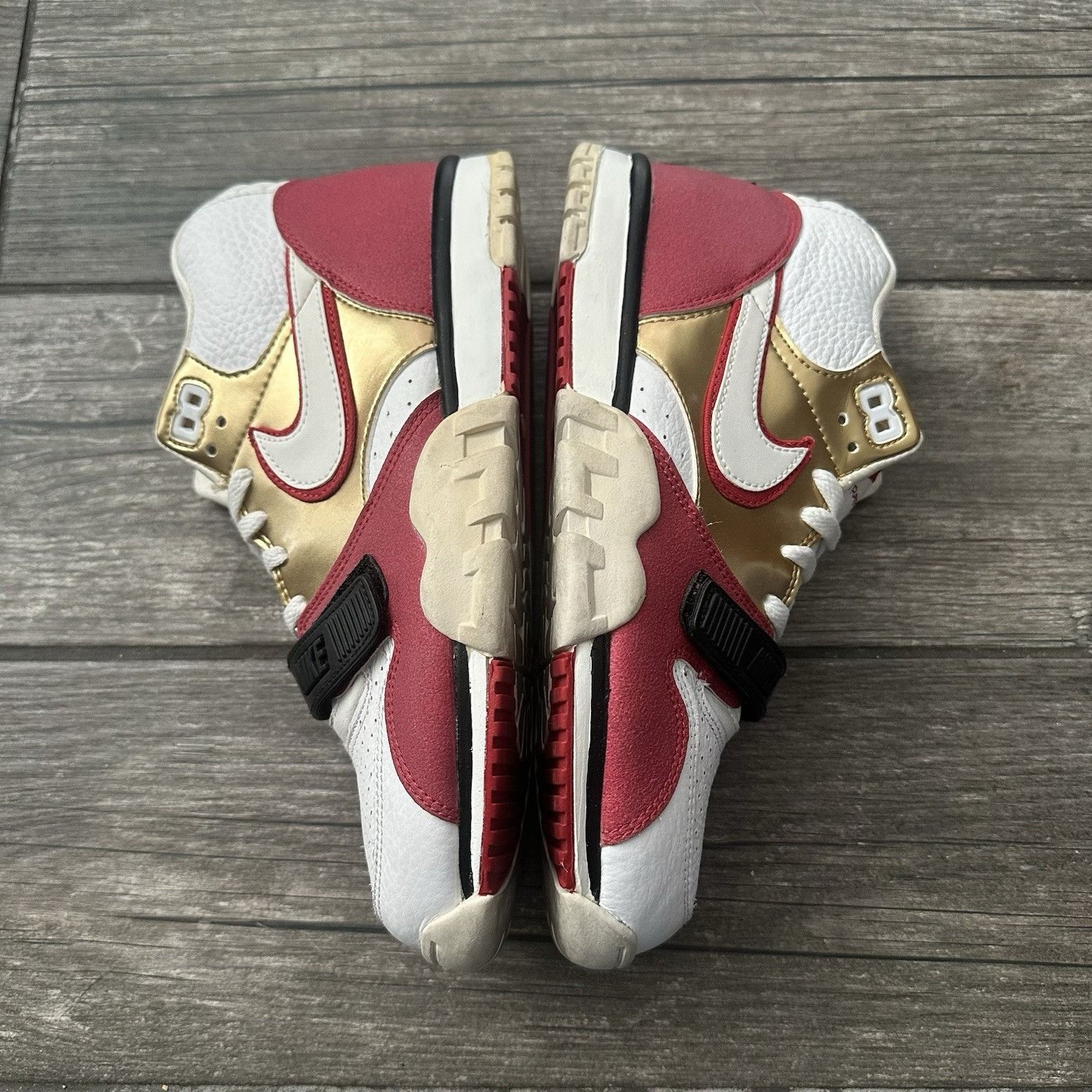 Nike NIKE AIR TRAINER 1 MID PRM BRICK LAYER 607081-101 SZ 9 SNEAK Size US 9 / EU 42 - 6 Thumbnail
