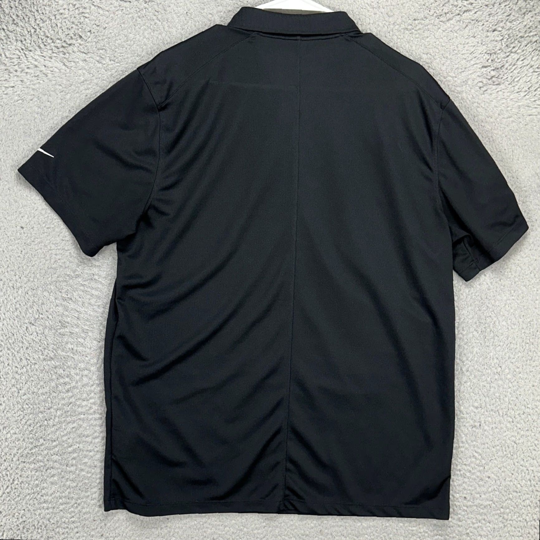 Nike Nike MLB All Star Game Polo Shirt Mens Large Dri-Fit Black Standard Fit Rugby Shirt Size US L / EU 52-54 / 3 - 3 Thumbnail