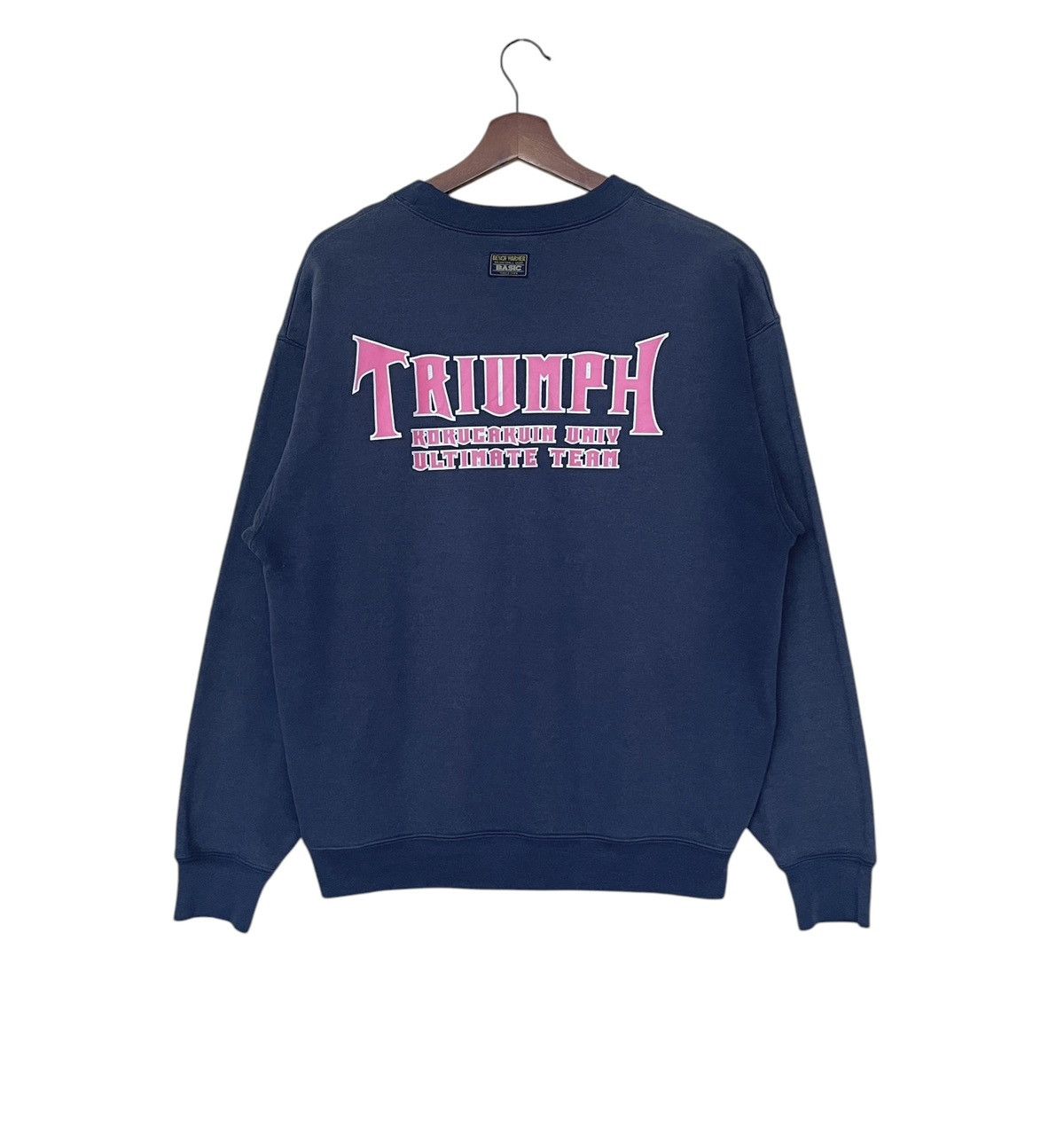 Vintage Vintage Japanese Brand Bench Warmer Triumph Sweatshirt 2000s Size US L / EU 52-54 / 3 - 1 Thumbnail
