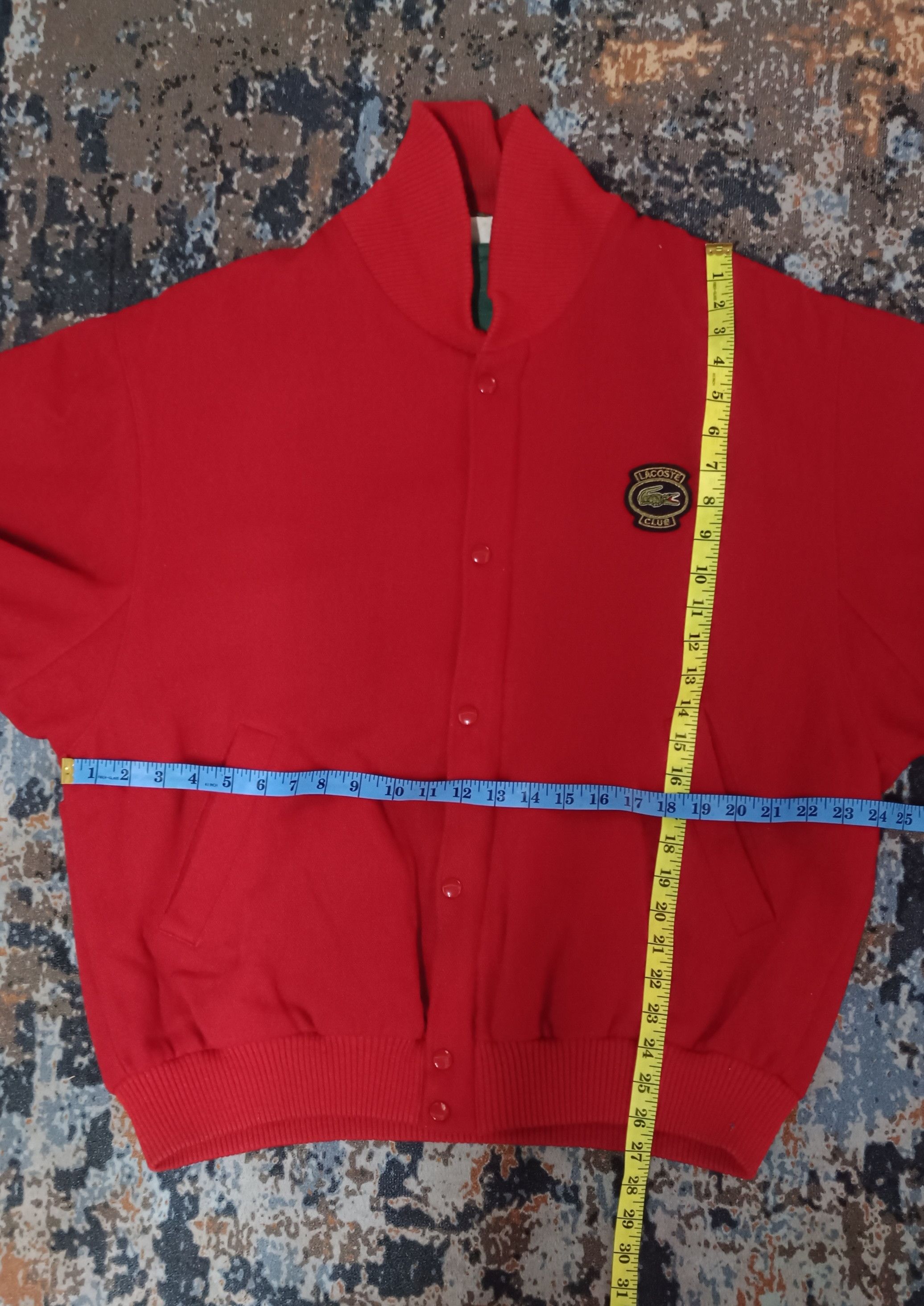 Lacoste RARE🔥 Chemise Lacoste Club Bomber Wool Jacket Size US L / EU 52-54 / 3 - 16 Thumbnail