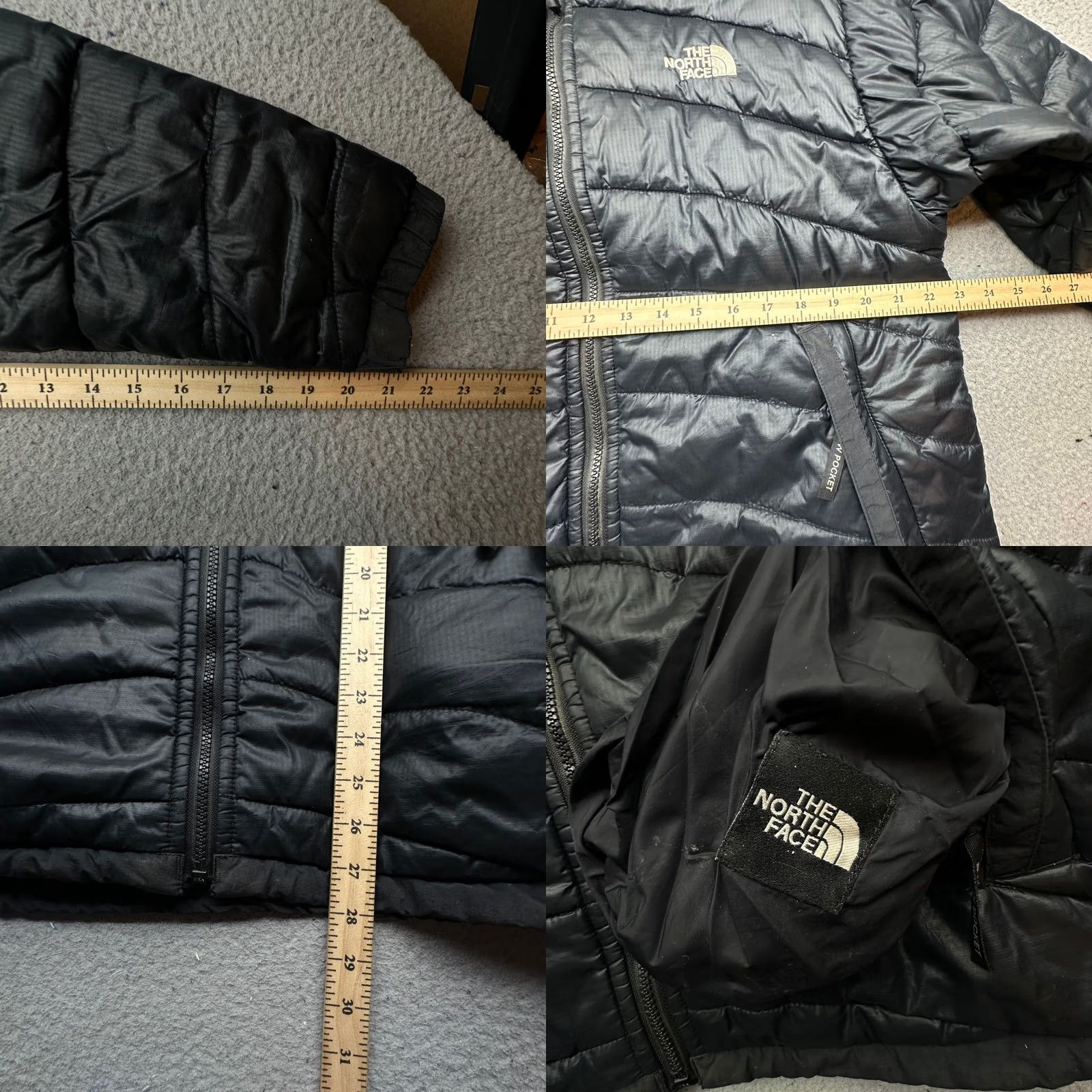 The North Face VINTAGE The North Face PolarGuard Puffer Full Zip Jacket Mens Large Black Nylon Jacket Size US L / EU 52-54 / 3 - 8 Thumbnail