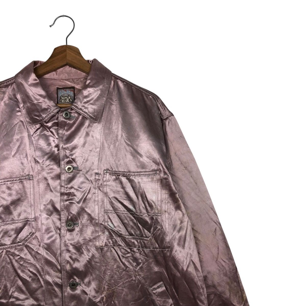 Japanese Brand 📌Vintage Button Jacket Albe Marle Issey Miyake Work Wear Size US L / EU 52-54 / 3 - 7 Thumbnail